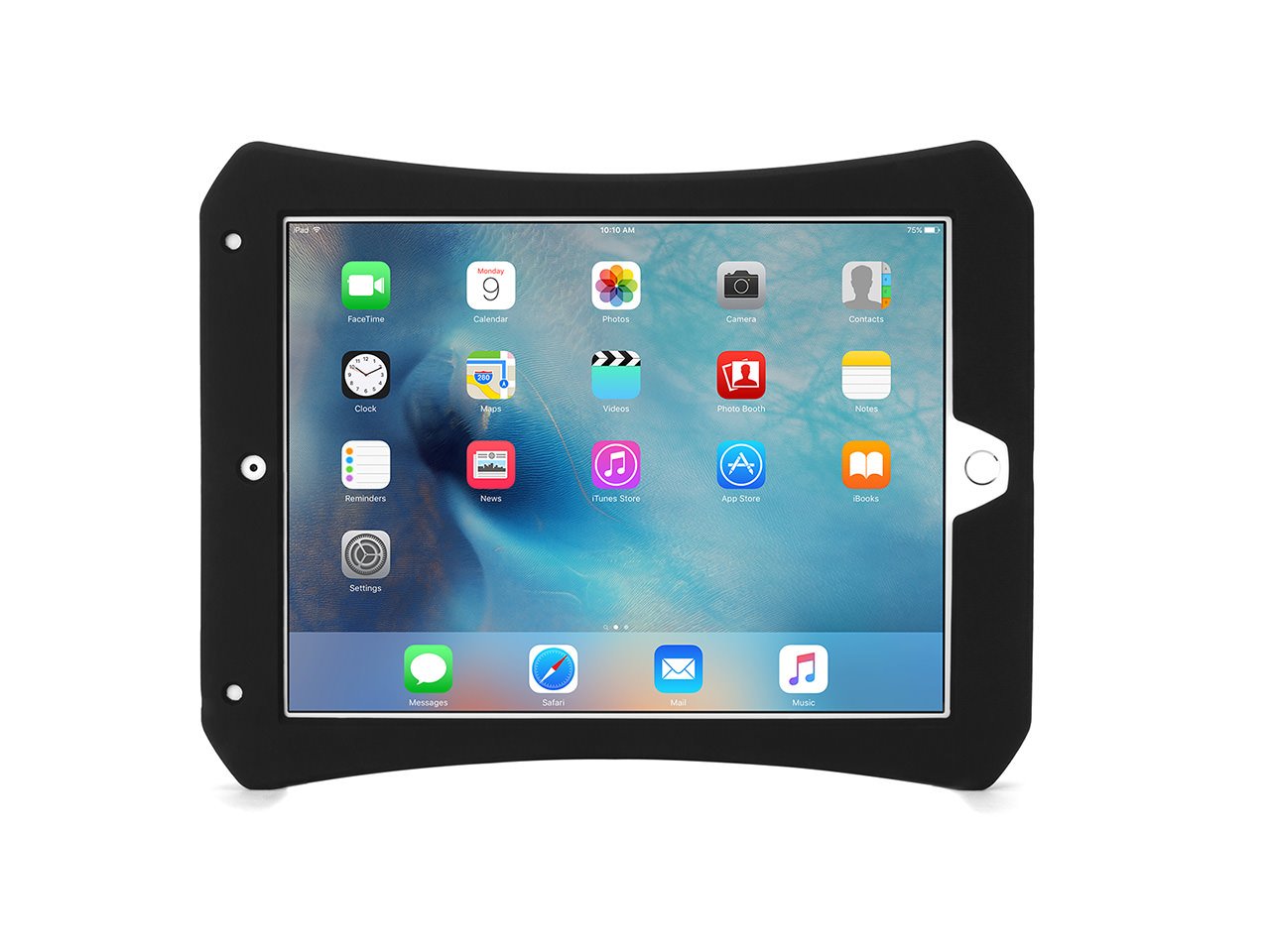 iPad Air 2 Case - Survivor Crossgrip Protective Gaming Cover with Hand Strap (Black) | Shockproof & Anti-Slip Design for Gaming, Travel & Outdoor Use