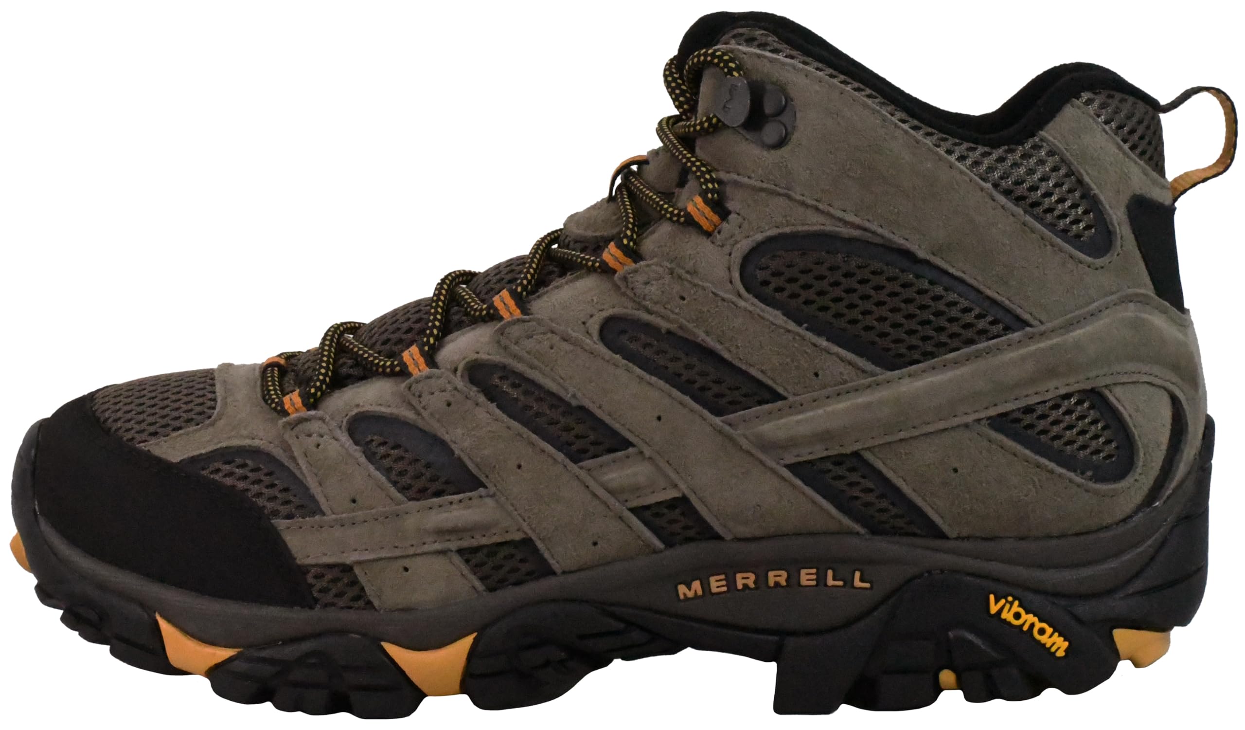 Merrell Men's Moab 2 Vent Mid Hiking Boots - Waterproof & Breathable Outdoor Shoes for Trail Walking, Camping & Backpacking
