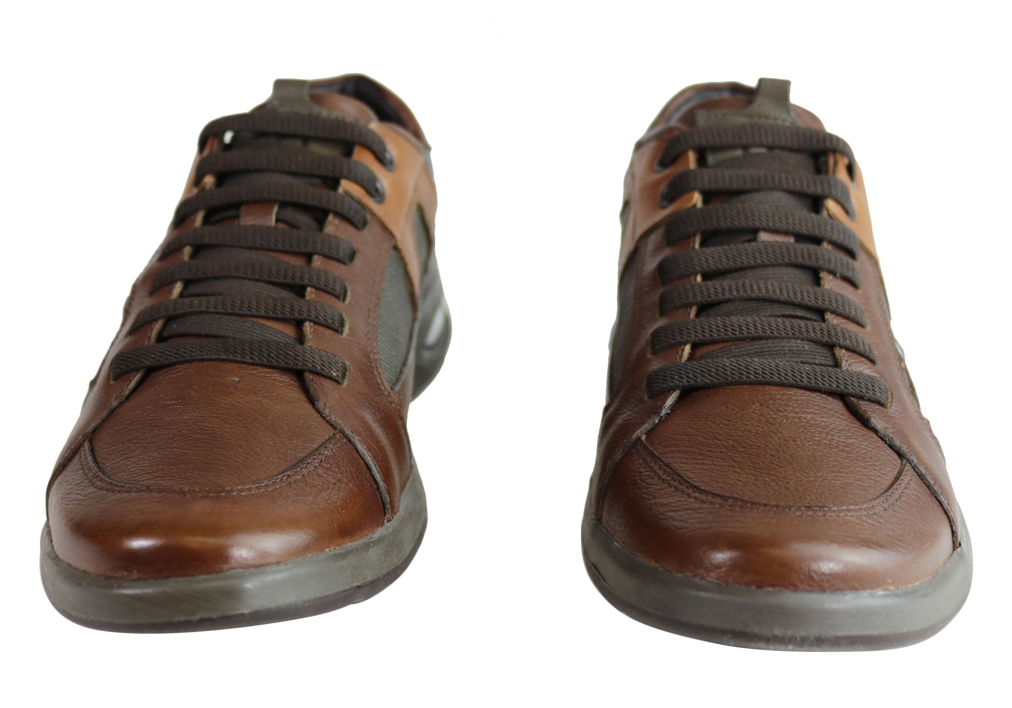 Premium Men's Leather Slip-On Casual Shoes - Handcrafted in Brazil - Comfortable & Stylish Loafers for Work, Travel & Everyday Wear