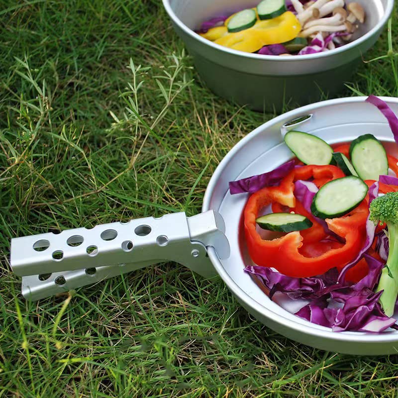 Heat-Resistant Pot Gripper Clips - Aluminum Instant Pot Lifter & Bowl Tongs for Safe Hot Plate Handling - Perfect for Cooking, Serving & Kitchen Safety