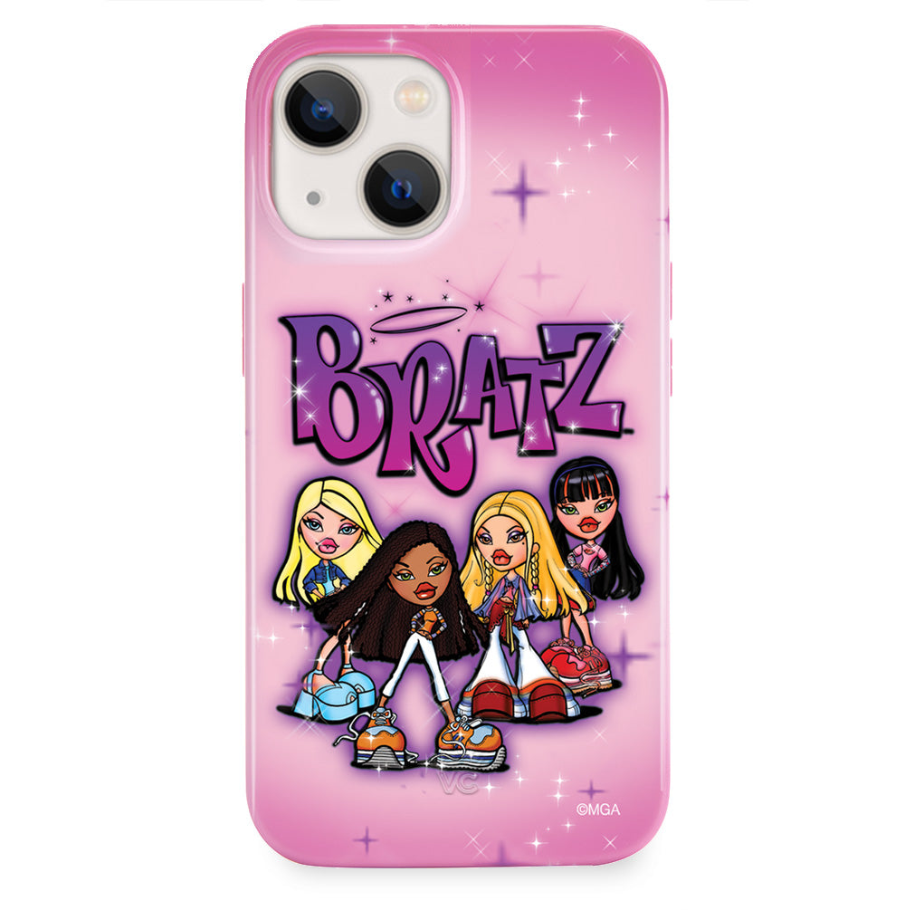 Bratz Airbrush Angelz iPhone Case - Trendy Protective Cover for iPhone 13/14/15 - Perfect for Fans, Fashion Lovers & Everyday Use