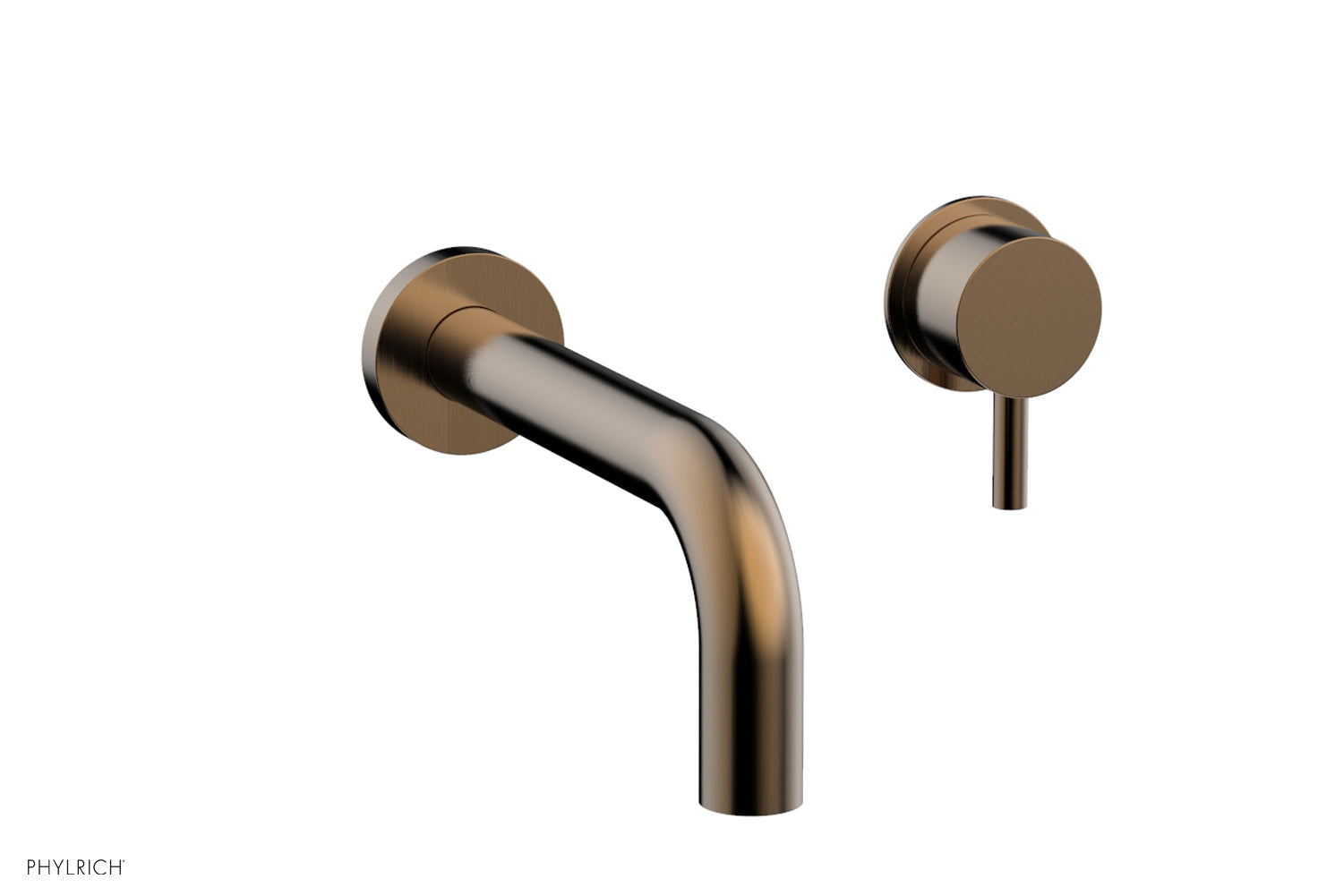 Basic II Single Handle Wall Mount Lavatory Faucet Set with Lever Handle - Model 230 15 - Perfect for Bathroom Sink, Powder Room, and Guest Bath Installation