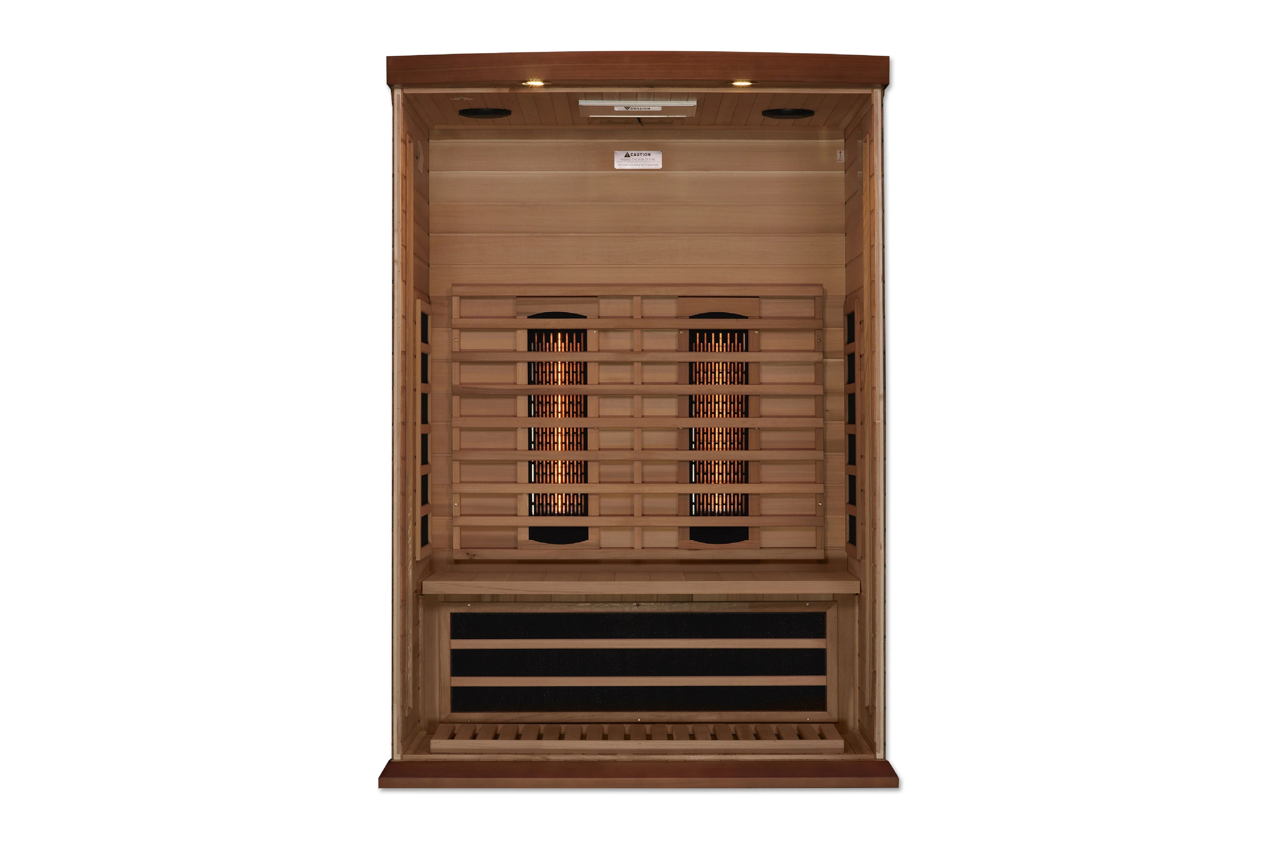 Maxxus 2-Person Full Spectrum FAR Infrared Sauna - Canadian Red Cedar Wood - Perfect for Home Relaxation & Detox Therapy