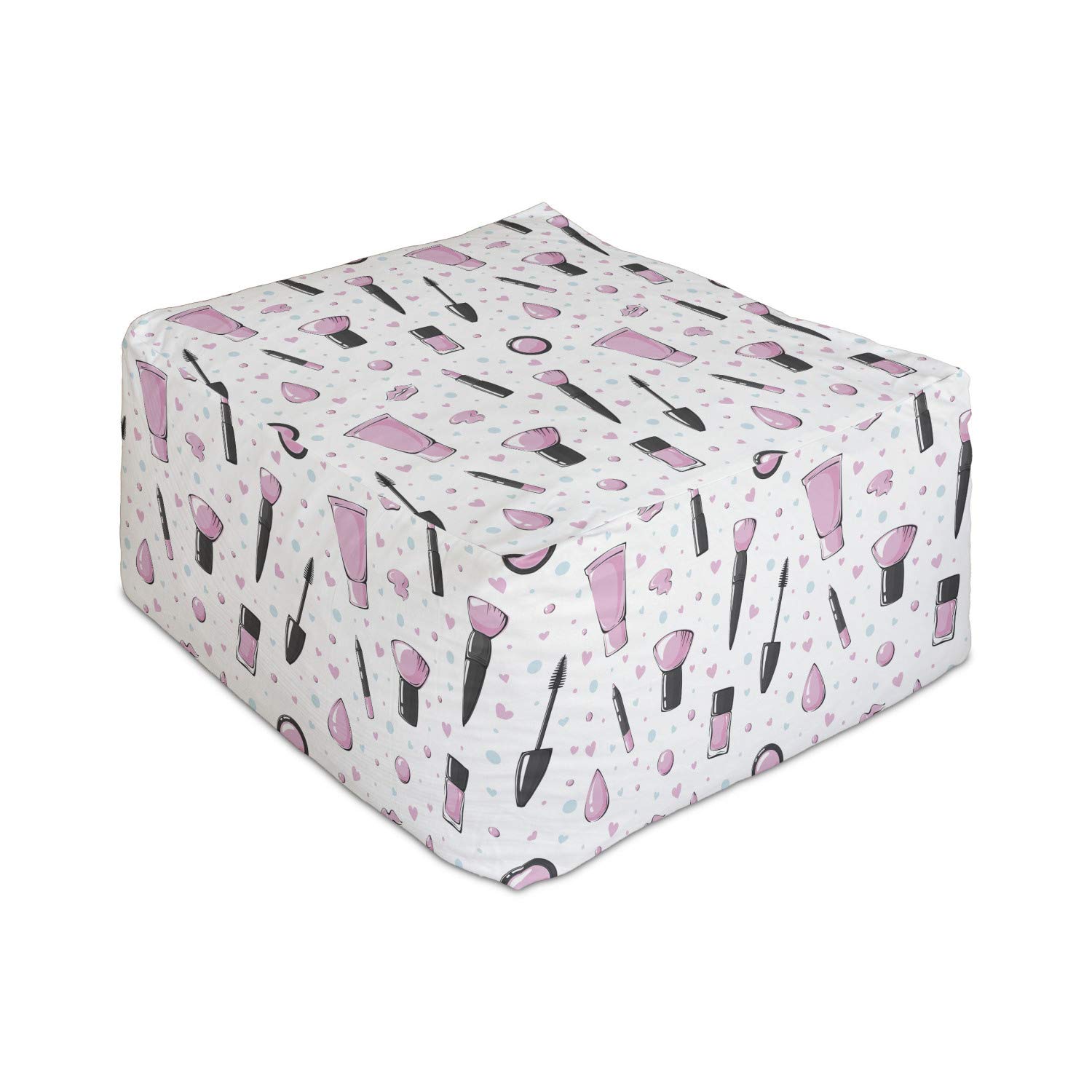 Ambesonne Rectangle Pouf Ottoman - 25