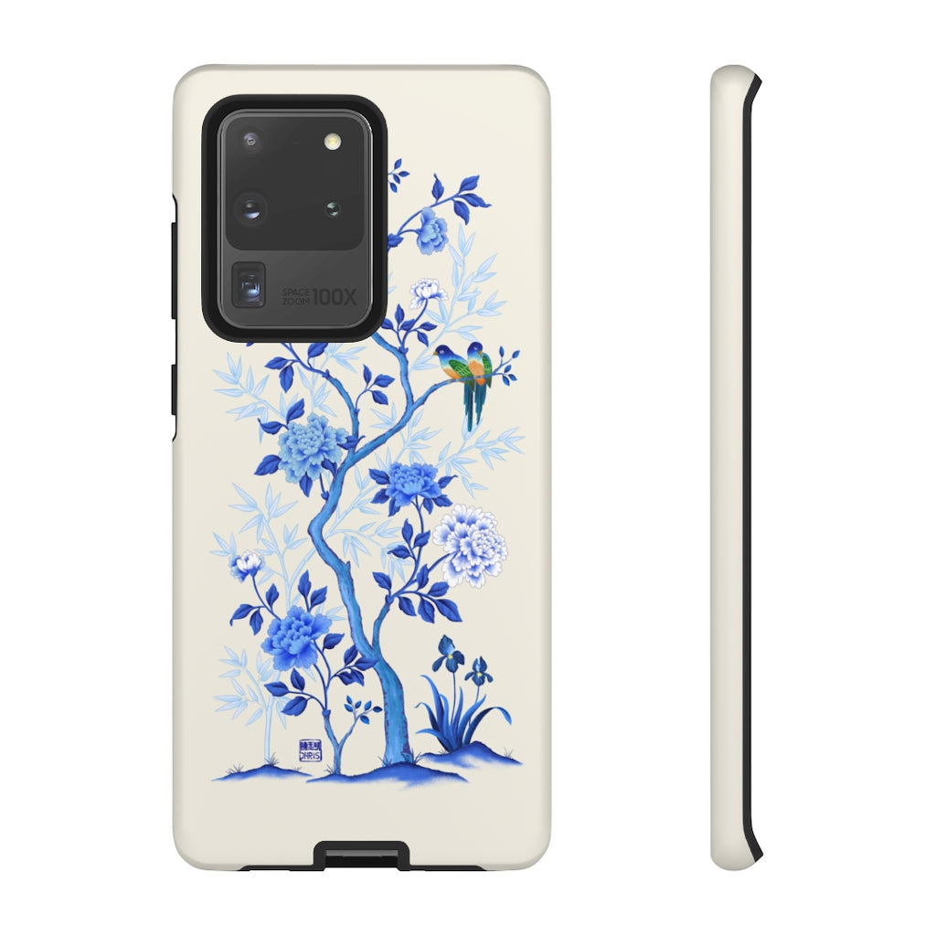 Premium Blue Phone Case for iPhone & Samsung - Shatterproof & Slim Design - Perfect for Everyday Use, Travel & Outdoor Activities