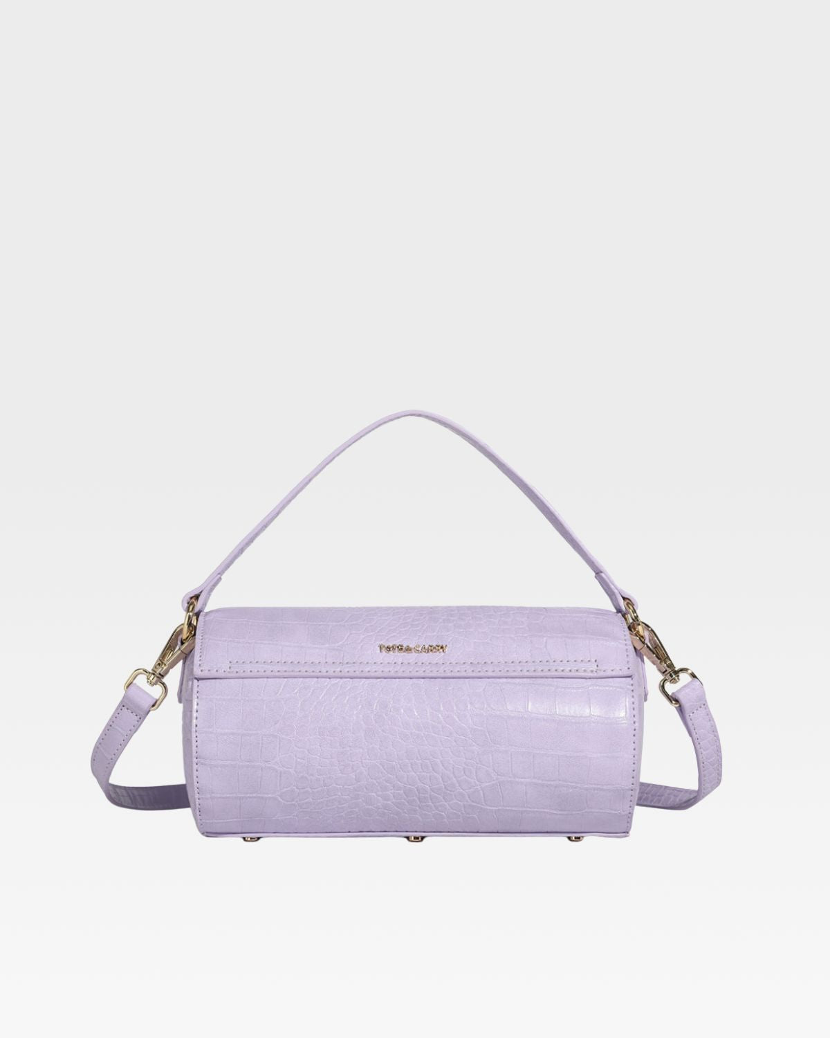 Lavender Purple Barrel Purse for Women - Stylish Crossbody Bag for Everyday Use, Travel & Shopping