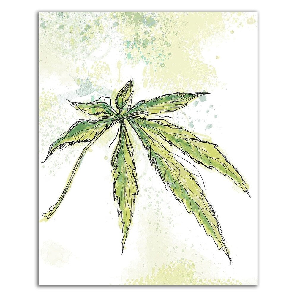 Blue Dream by Jan Weiss - Premium Canvas Wall Art Print, Ready to Hang - Perfect for Living Room, Bedroom & Office Decor