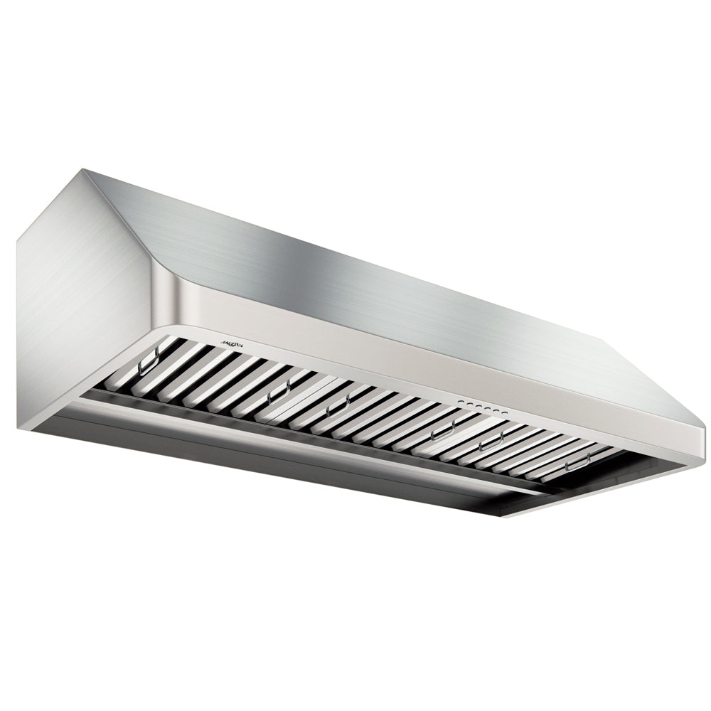 48 Inch Pro UC Turbo 1400 CFM Ducted Under Cabinet Range Hood - Powerful Kitchen Ventilation for Smoke & Odor Removal