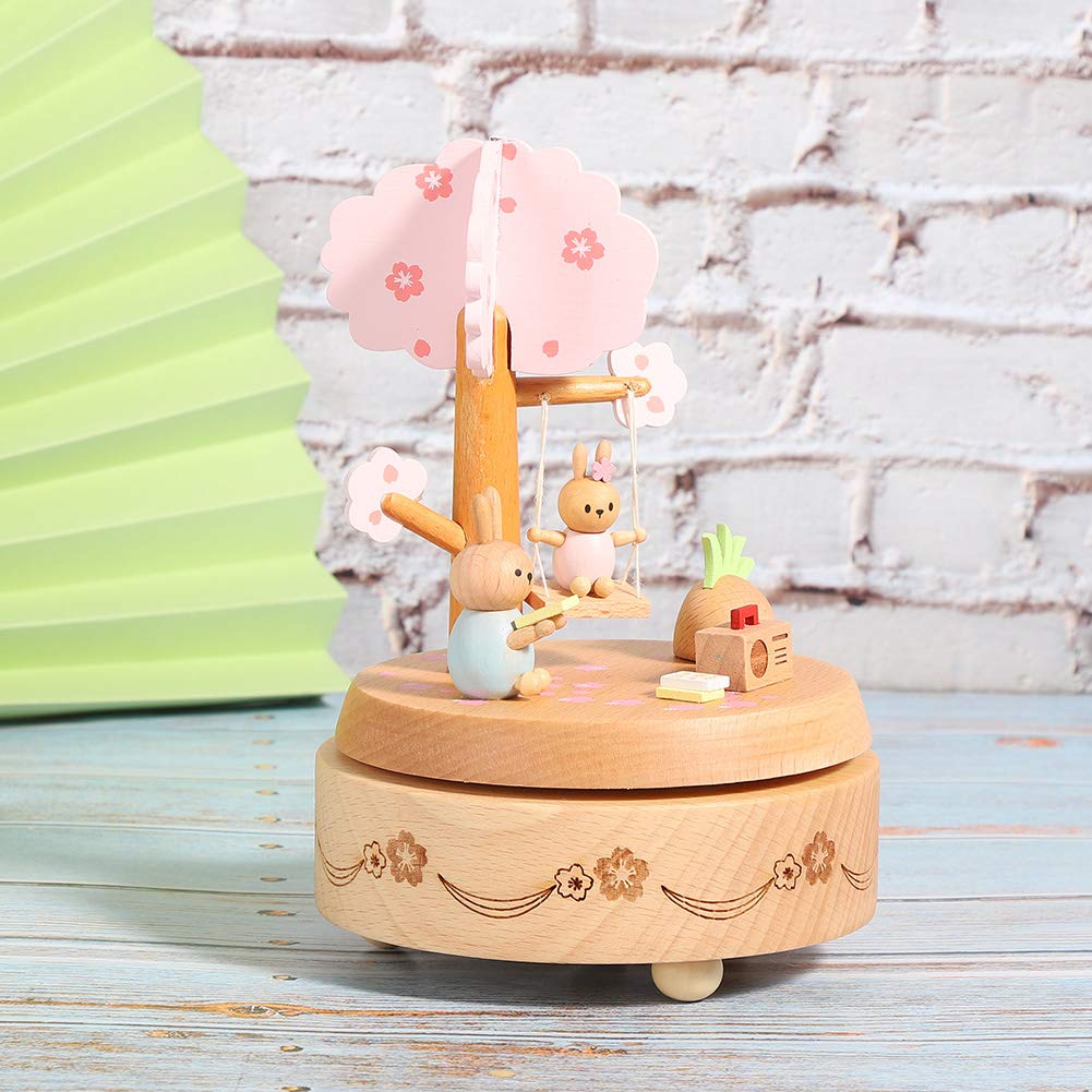 Jiawu DIY Wooden Music Box Kit - Handcrafted Gift for Girls, Kids, and Children - Perfect for Birthdays, Anniversaries & Special Occasions