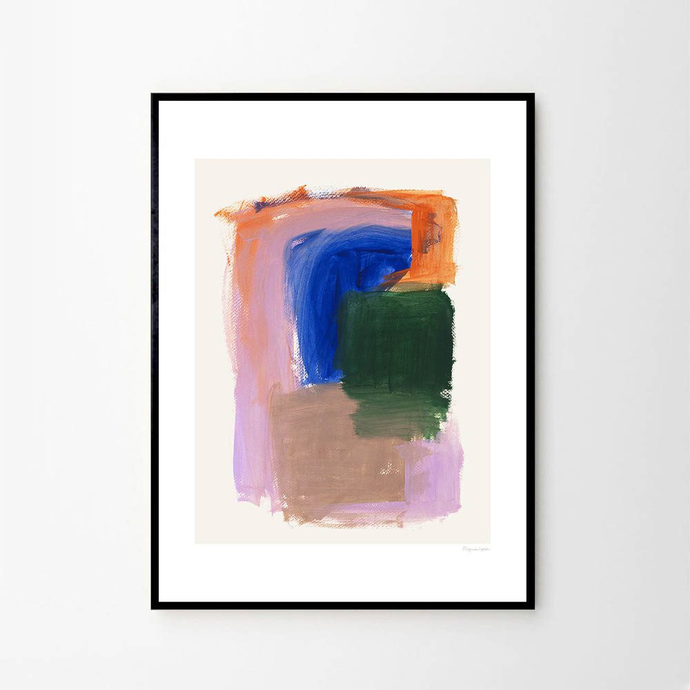 THE POSTER CLUB Berit Mogensen Lopez Improvise Poster Art Print - Premium Wall Decor for Living Room, Bedroom & Office - Available in 2 Sizes (12x16 & 18x24 Inches)