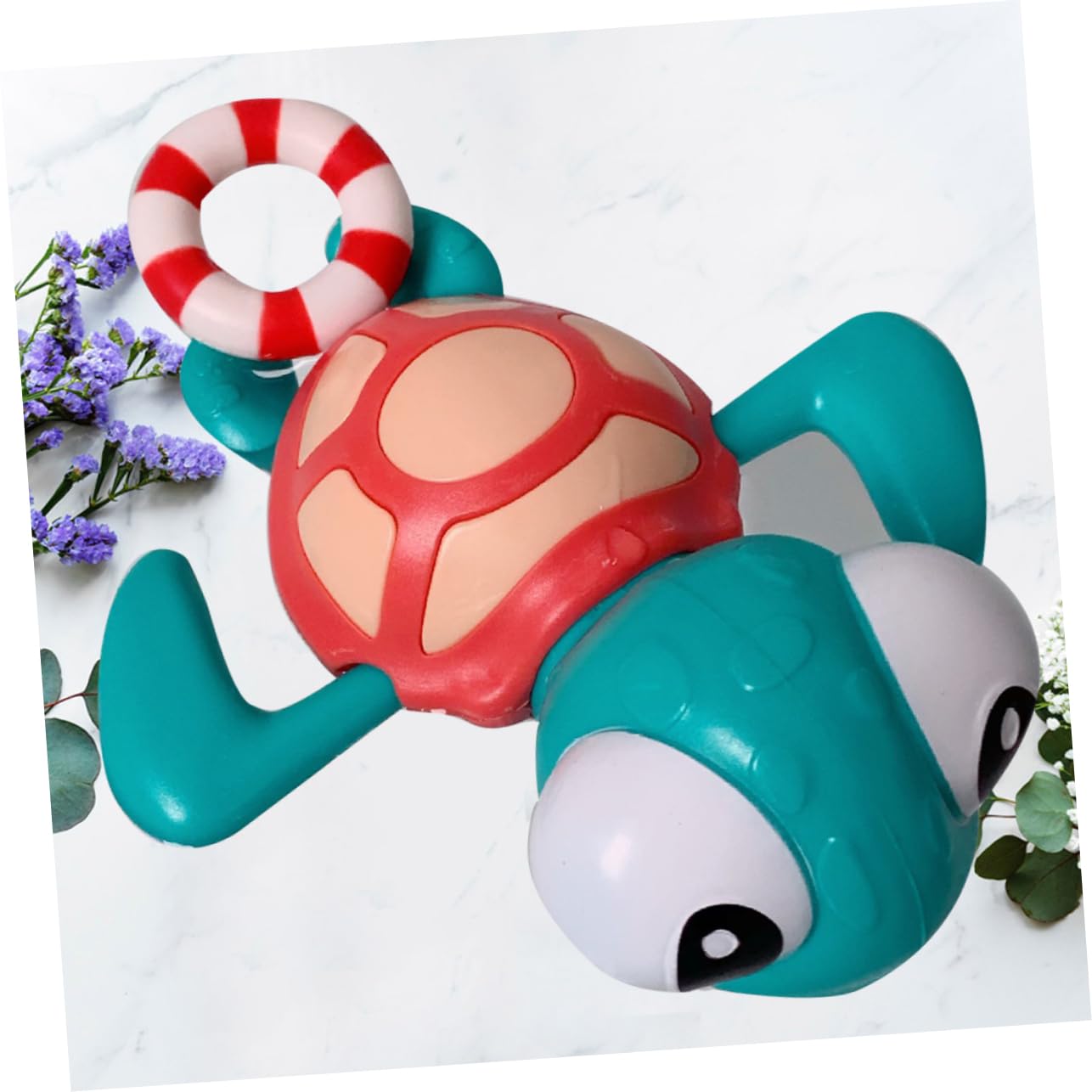 BRIGHTFUFU 1pc Wind Up Bath Toys - Funny Animal Floating Water Toys for Kids, Cute Bathtub Toys for Toddlers, Perfect for Bath Time Fun & Sensory Play