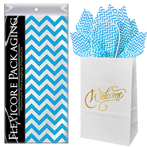 Turquoise Chevron