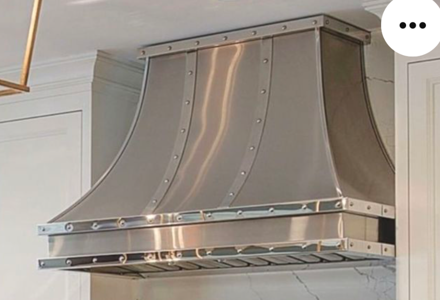 RHM Custom Stainless Steel Kitchen Range Hood H7 - Premium Ventilation for Jennifer Style Kitchens | Perfect for Modern, Luxury & Open-Concept Homes