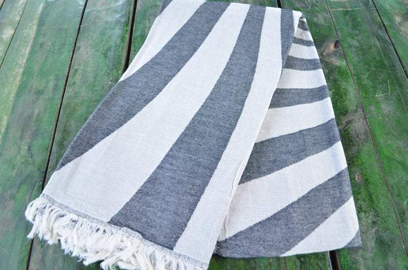 Premium 100% Cotton Beach Towels - Miami Beach Series | Soft, Absorbent & Quick-Drying | Perfect for Pool, Beach & Vacation Use