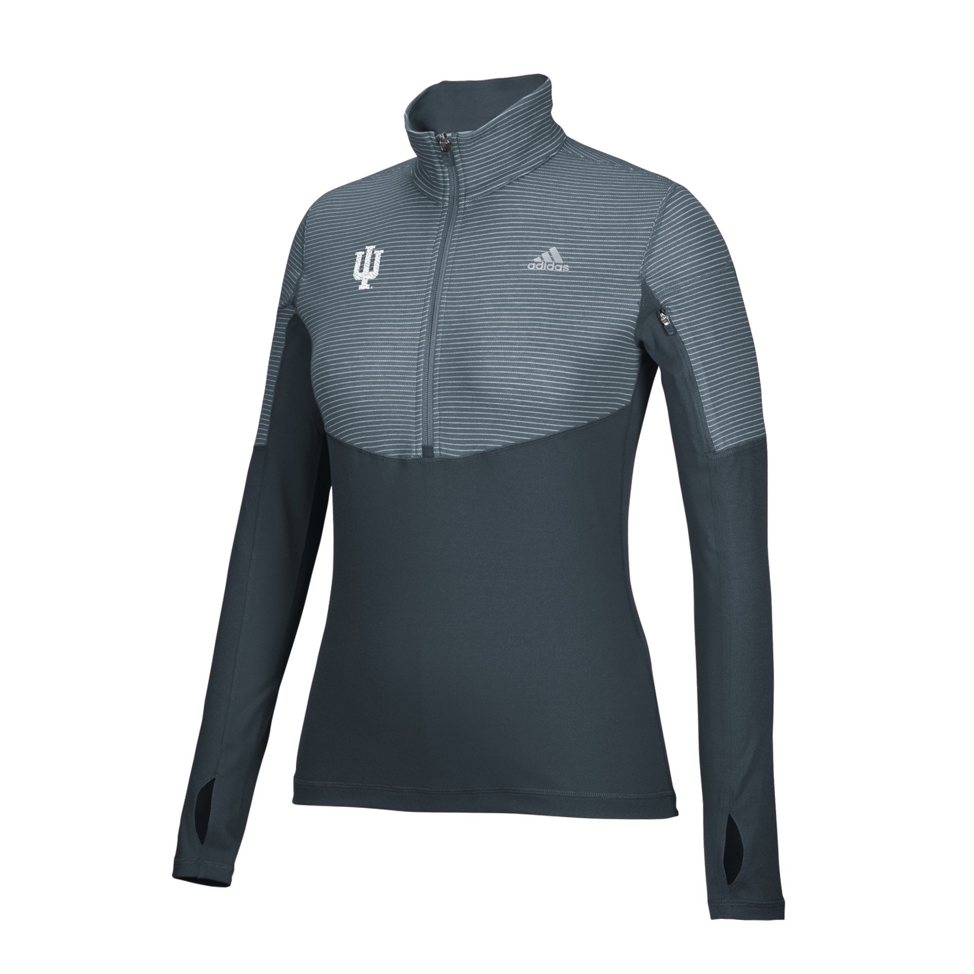 NCAA Women's Team Logo Lightweight 1/2 Zip Pullover Jacket - Heat Transfer Design for Sports Fans & Casual Wear