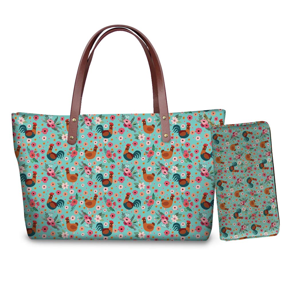 WELLFLYHOM Women's Fashion Handbag & Wallet Set - Stylish Shoulder Bag, Tote Purse with Top Handle for Women & Girls | Perfect for Work, Travel & Daily Use
