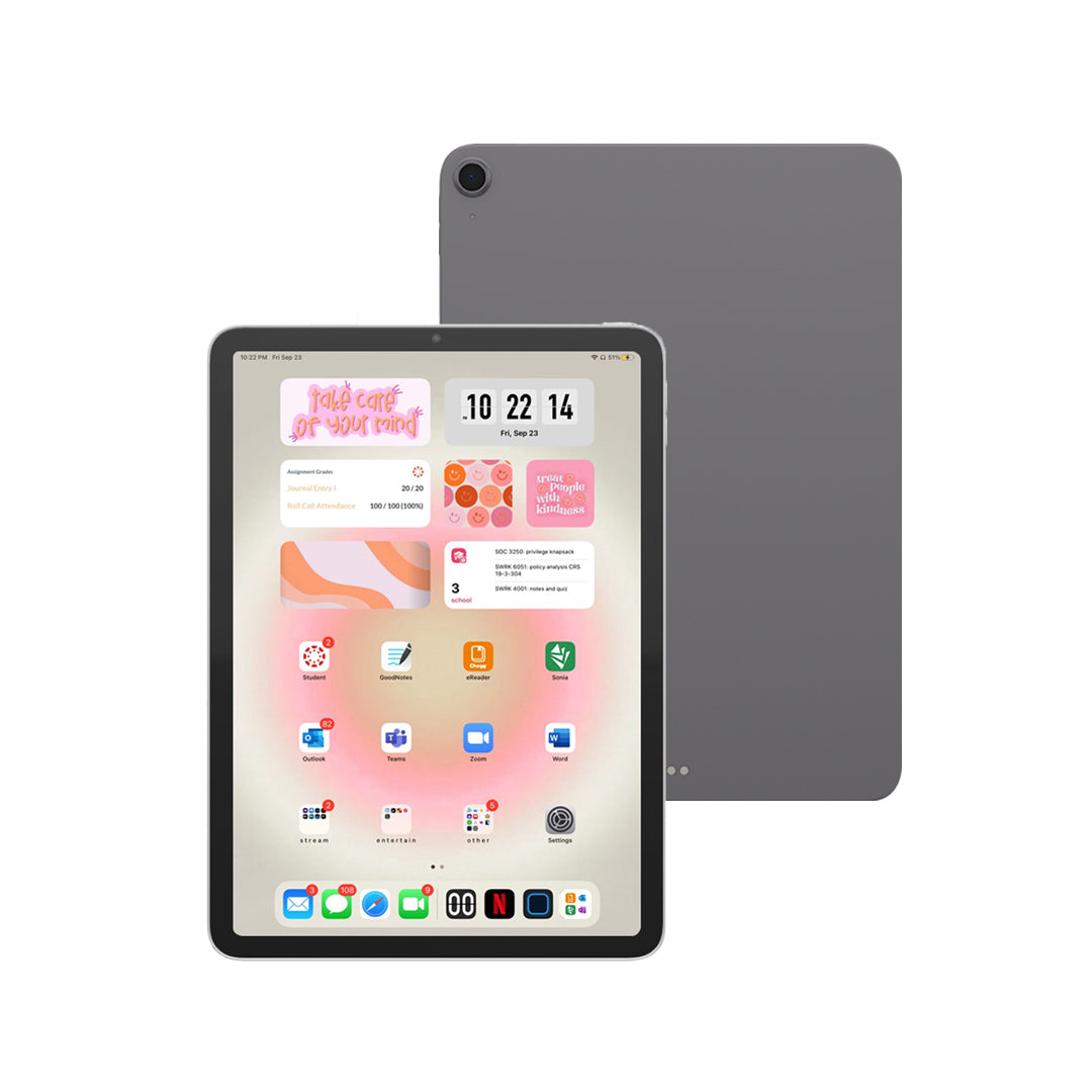 Apple iPad Air 5 (5th Generation) 10.9-inch Wi-Fi + Cellular Tablet with M1 Chip - Perfect for Work, Study & Entertainment On-The-Go