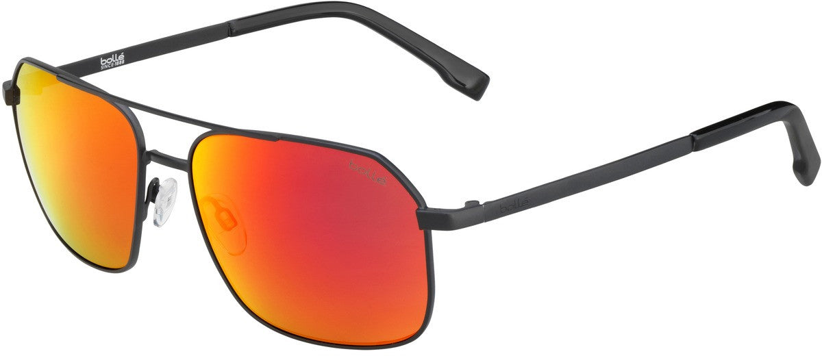 12577 - Black Matte - HD Polarized Brown Gold