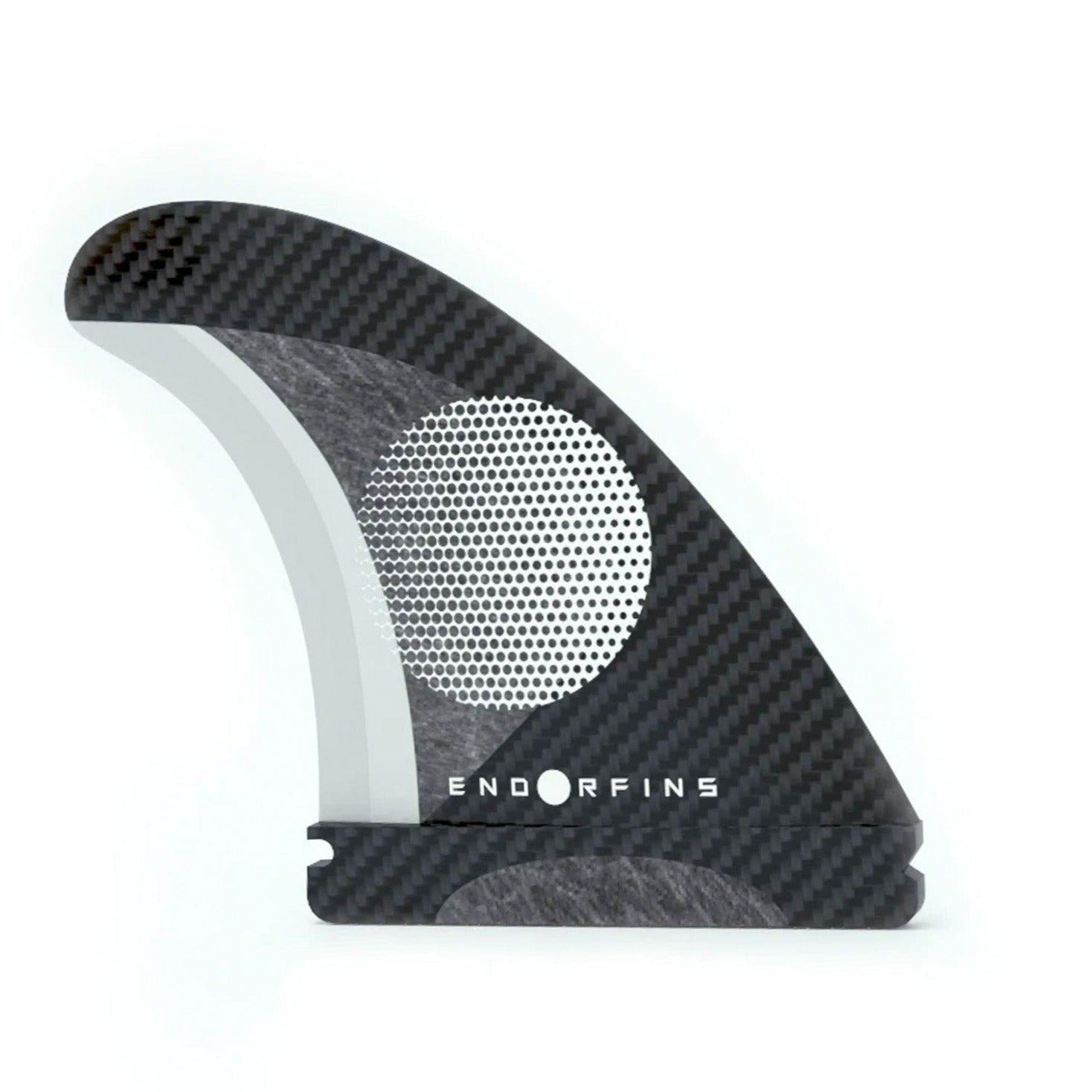 Endorfins Slater KS1 Futures 5 Fin Surfboard Fins - Medium Size, Black - Perfect for Performance Surfing & Wave Riding