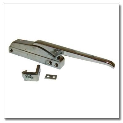 Commercial Food Warmer Door Handle - Heavy Duty LTHDR Edge Mount Chrome Handle for Restaurant Equipment & Catering Supplies - Perfect for Buffet Warmers, Food Holding Cabinets & Commercial Kitchen Use