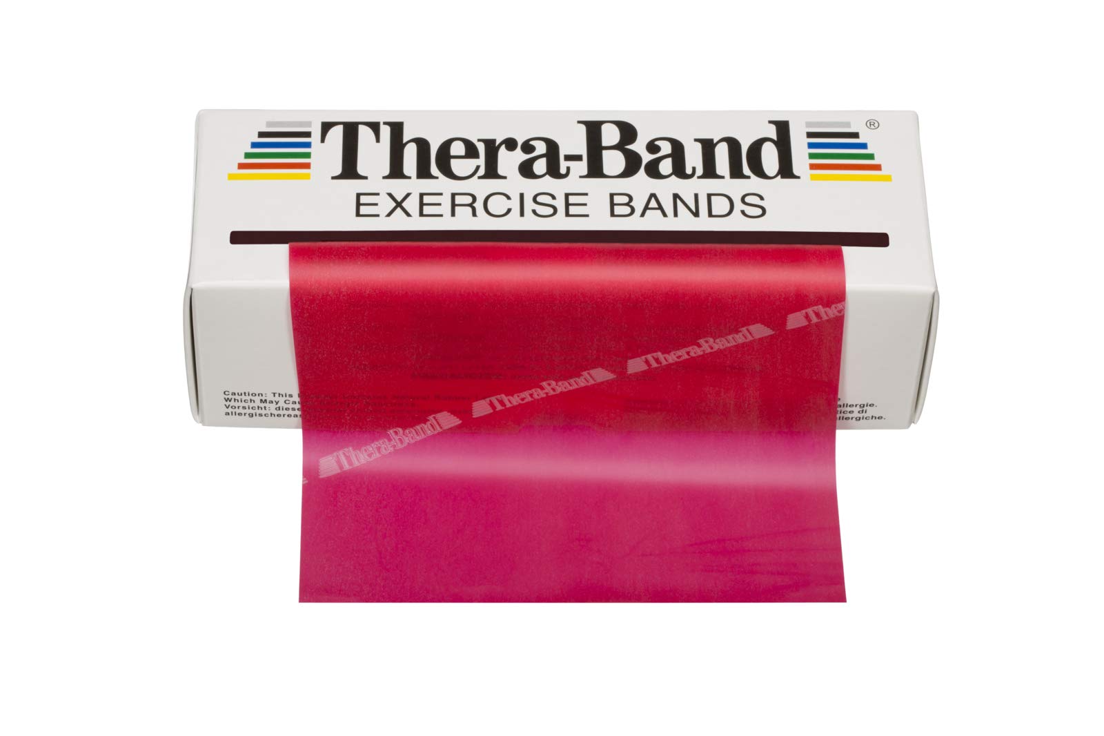 THERABAND Resistance Bands - 6 Yard Roll Professional Latex Elastic Fitness Bands for Strength Training, Physical Therapy & Home Workouts | Upper/Lower Body & Core Exercises, Pilates, Yoga, Stretching & Rehab | Perfect for Gym, Physical Therapy Clinics & Home Fitness