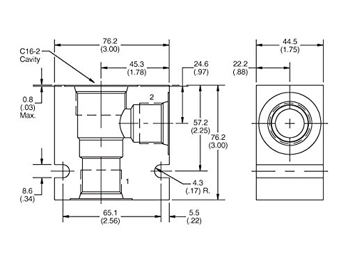 Standard Cartridge Valve Body - Hydraulic Control Components for Industrial Machinery & Heavy Equipment