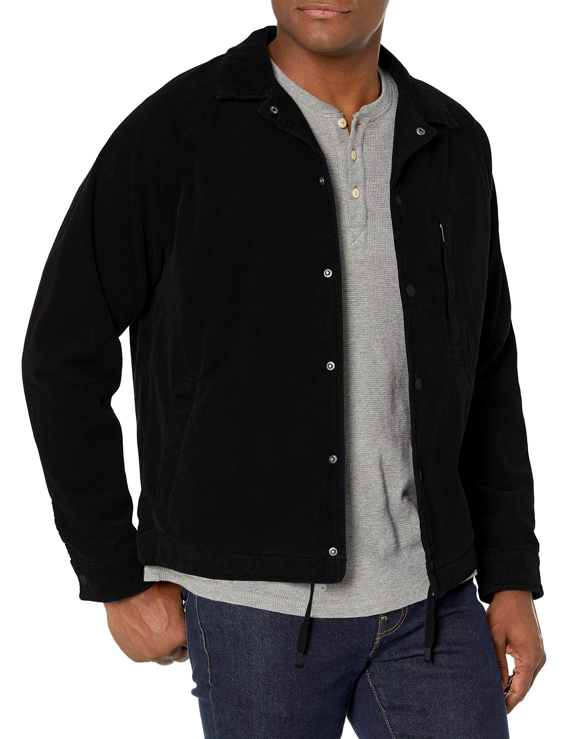 Men's Lightweight Deck Coach Jacket - Water-Resistant Windbreaker for Casual Wear & Outdoor Activities | Perfect for Spring & Fall Fashion