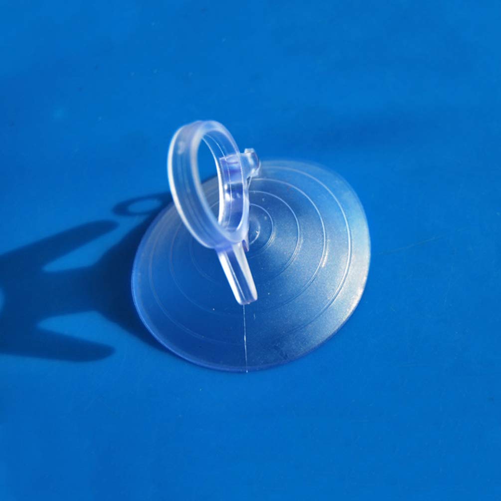 50pcs PVC Car Sunshade Suction Cups - Durable Windshield & Curtain Holders for Sun Protection, Privacy, and Heat Reduction in Vehicles