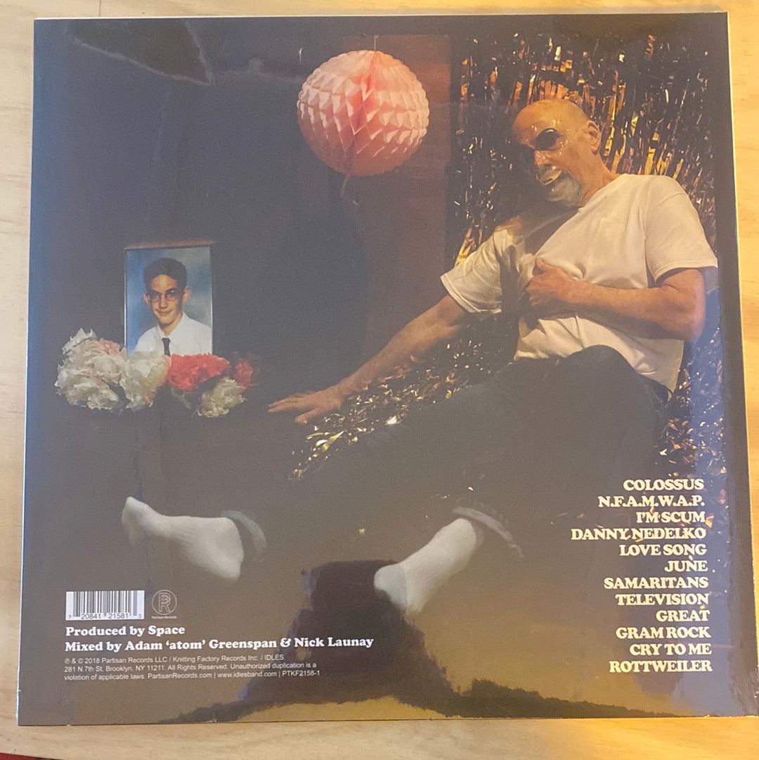 Idles - Joy as an Act of Resistance Vinyl LP Record | Punk Rock Album | Perfect for Music Collectors & Vinyl Enthusiasts | Great for Home Listening & Gifts