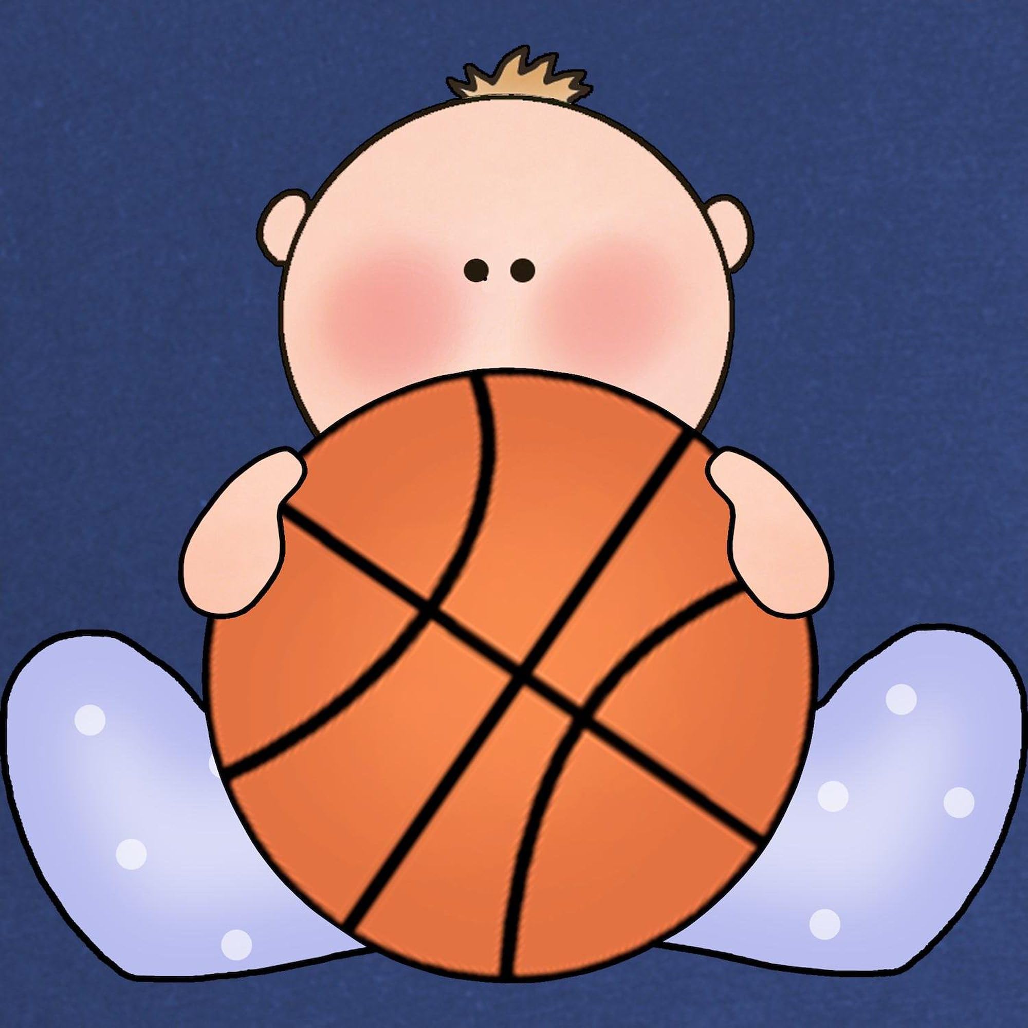 Lil Basketball Baby Boy Maternity Dark T-Shirt - Women's Ruched Side Pregnancy Tee for Basketball Fans | Perfect for Baby Showers, Gender Reveals & Maternity Photos