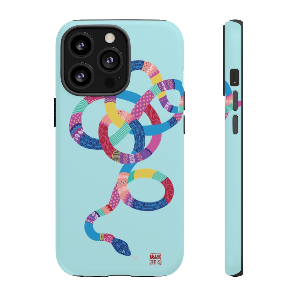 Chinese Zodiac Snake Phone Case - Durable Protective Cover for iPhone & Android - Perfect for Lunar New Year & Zodiac Enthusiasts