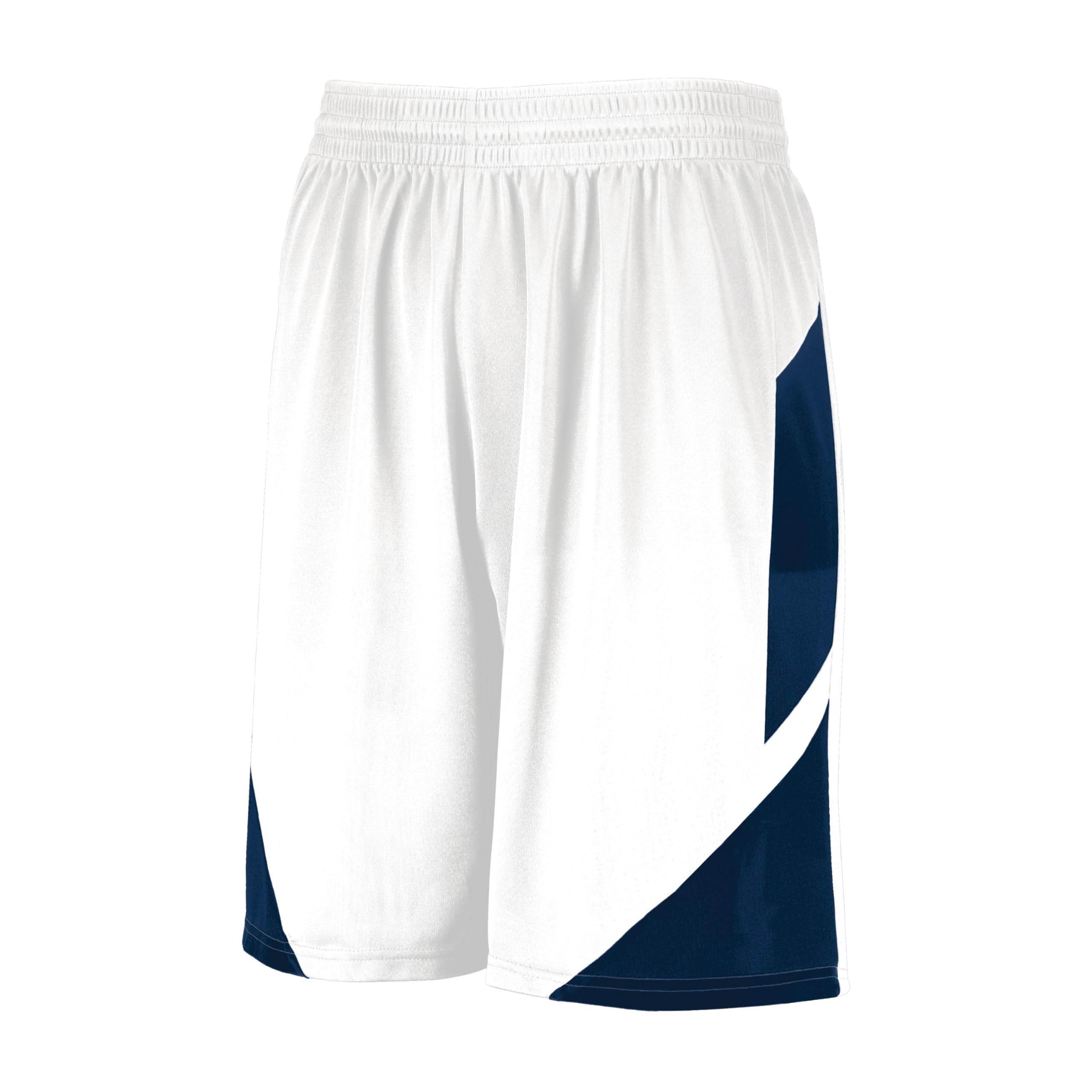 Augusta Sportswear Step-Back Basketball Shorts - Men's Breathable Athletic Shorts for Basketball, Gym & Casual Wear