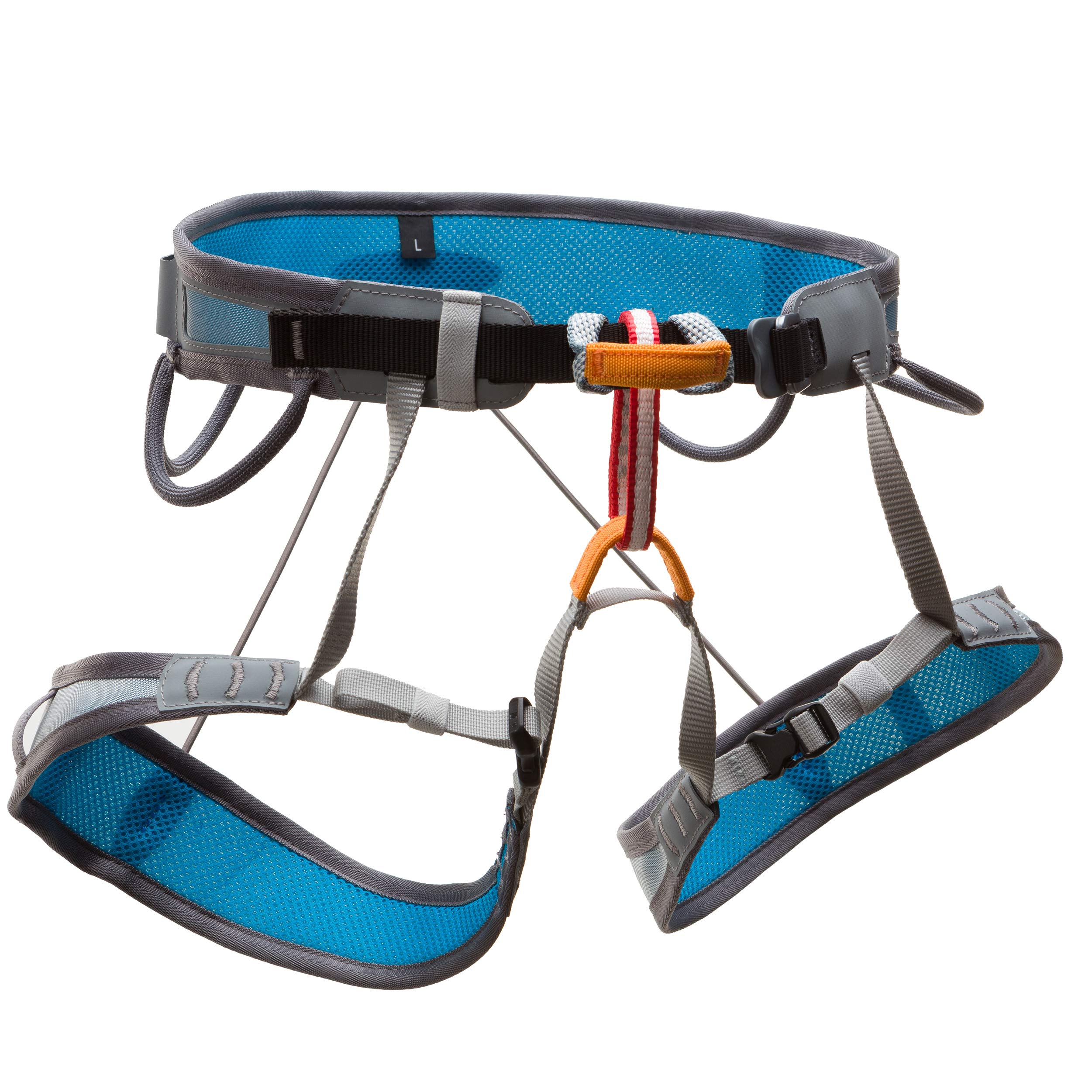 TRANGO Anti G Climbing Harness - Lightweight & Adjustable Rock Climbing Gear for Men & Women - Perfect for Indoor Gym, Outdoor Caving & Mountaineering Adventures