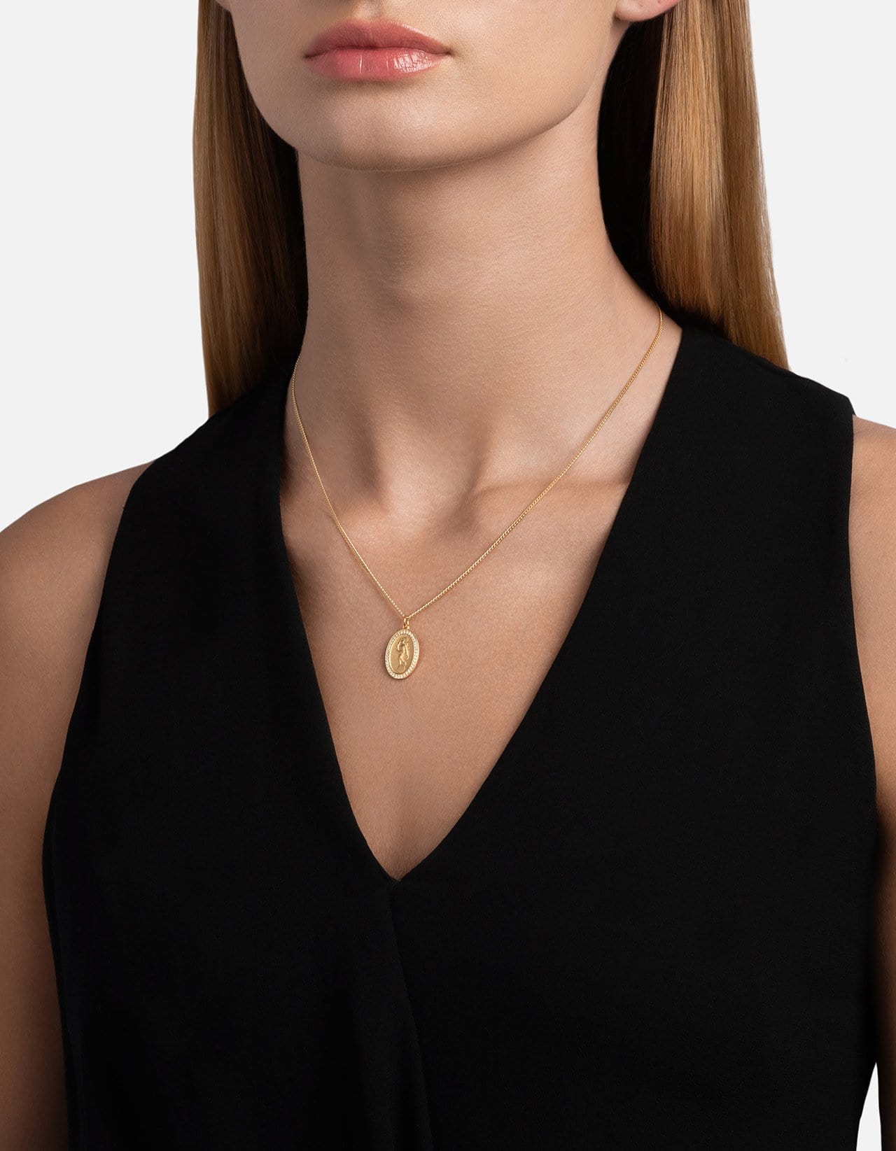 Fortuna Gold Vermeil Sapphire Necklace - Elegant Jewelry for Women, Perfect for Gifts, Parties & Special Occasions