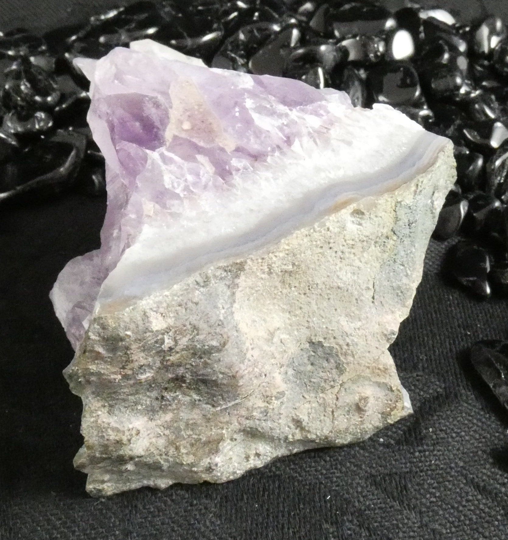 Natural Amethyst Crystal Specimen - Raw Purple Quartz Cluster for Healing, Meditation & Home Decor | Perfect for Reiki, Feng Shui & Spiritual Gifts