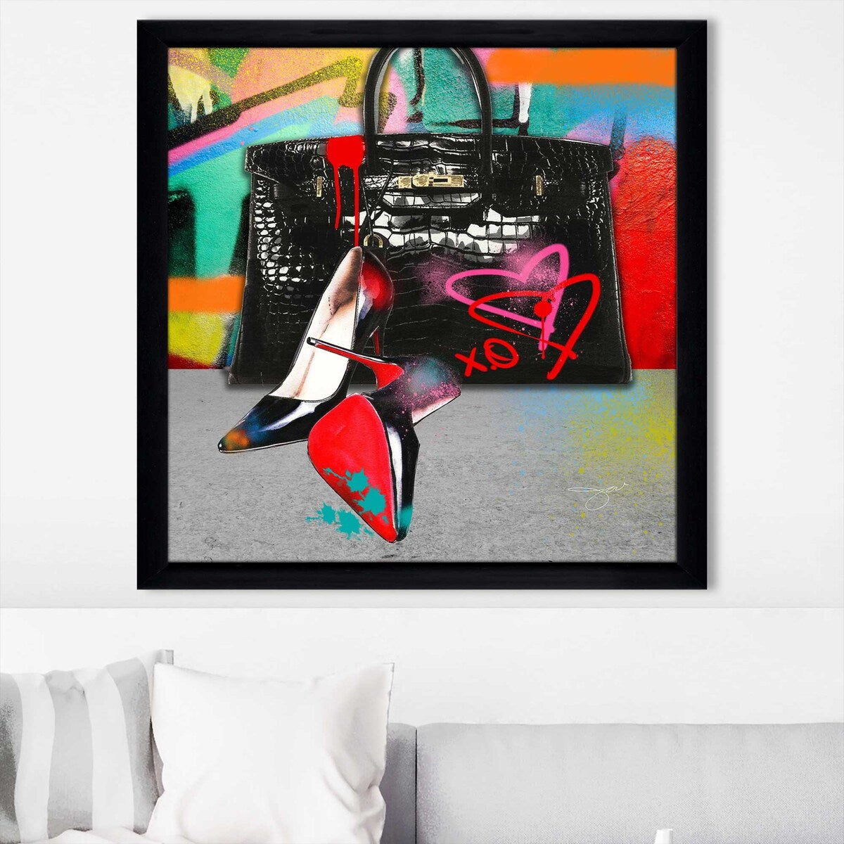 Bad Decisions 2B by Jodi - Premium Acrylic Wall Art Print - Modern Home & Office Decor for Living Room, Bedroom or Gift