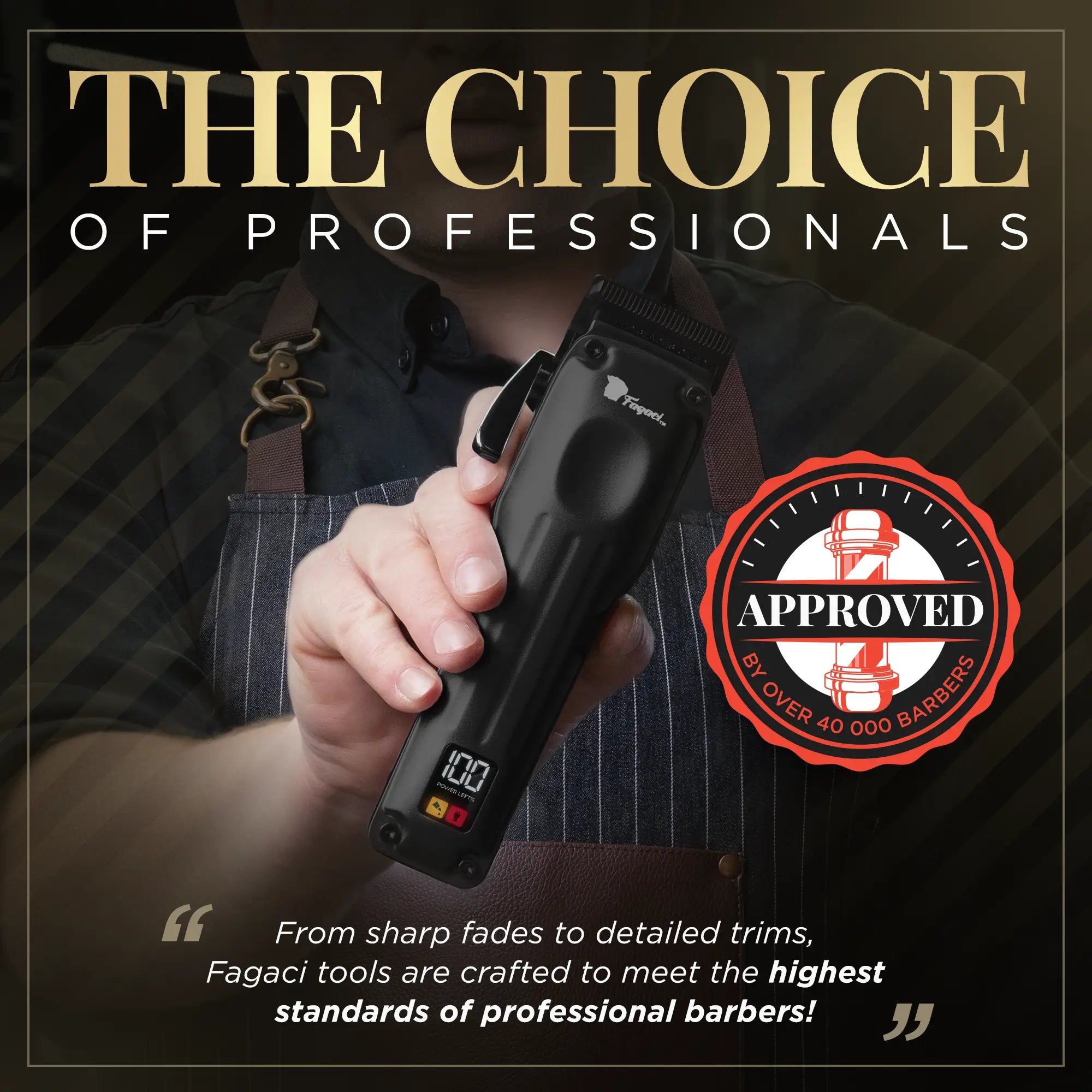 Fusion Clipper Hair Trimmer - Professional Cordless Hair Clipper for Men & Women - Perfect for Home Haircuts, Beard Trimming & Grooming