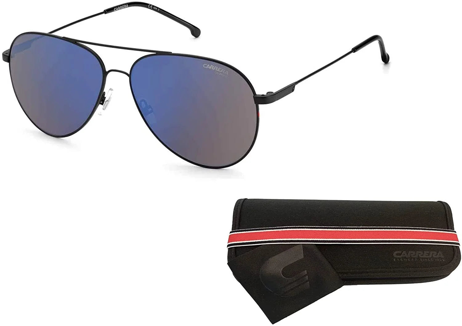 Original Carrera 2031T/S 0003/XT 58 Sunglasses - Polarized UV Protection for Men & Women - Perfect for Driving, Outdoor Sports & Fashion
