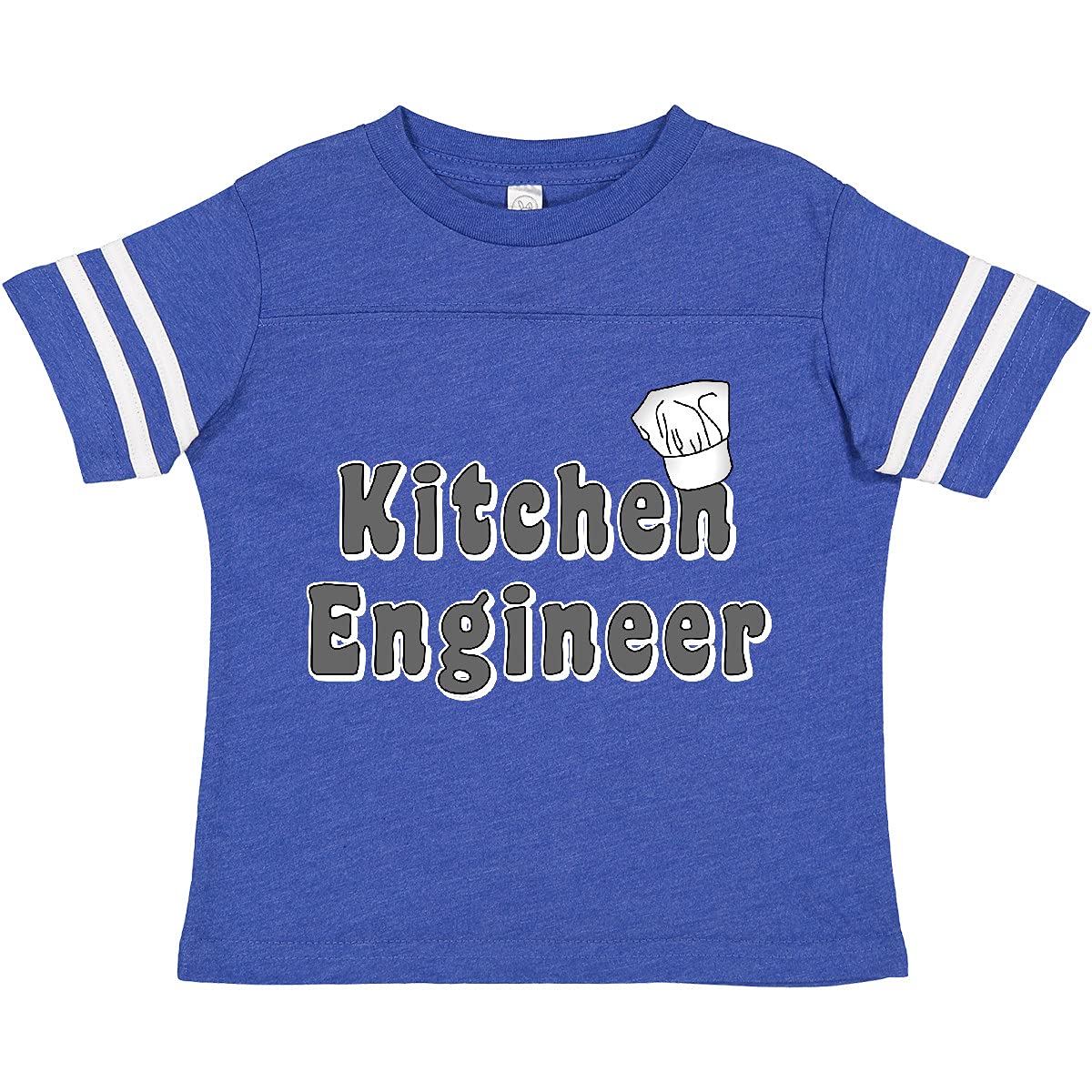 Inktastic Kitchen Engineer Gray Toddler T-Shirt - Cute Science Themed Outfit for Toddlers | Perfect for Playdates, Daycare & STEM Activities