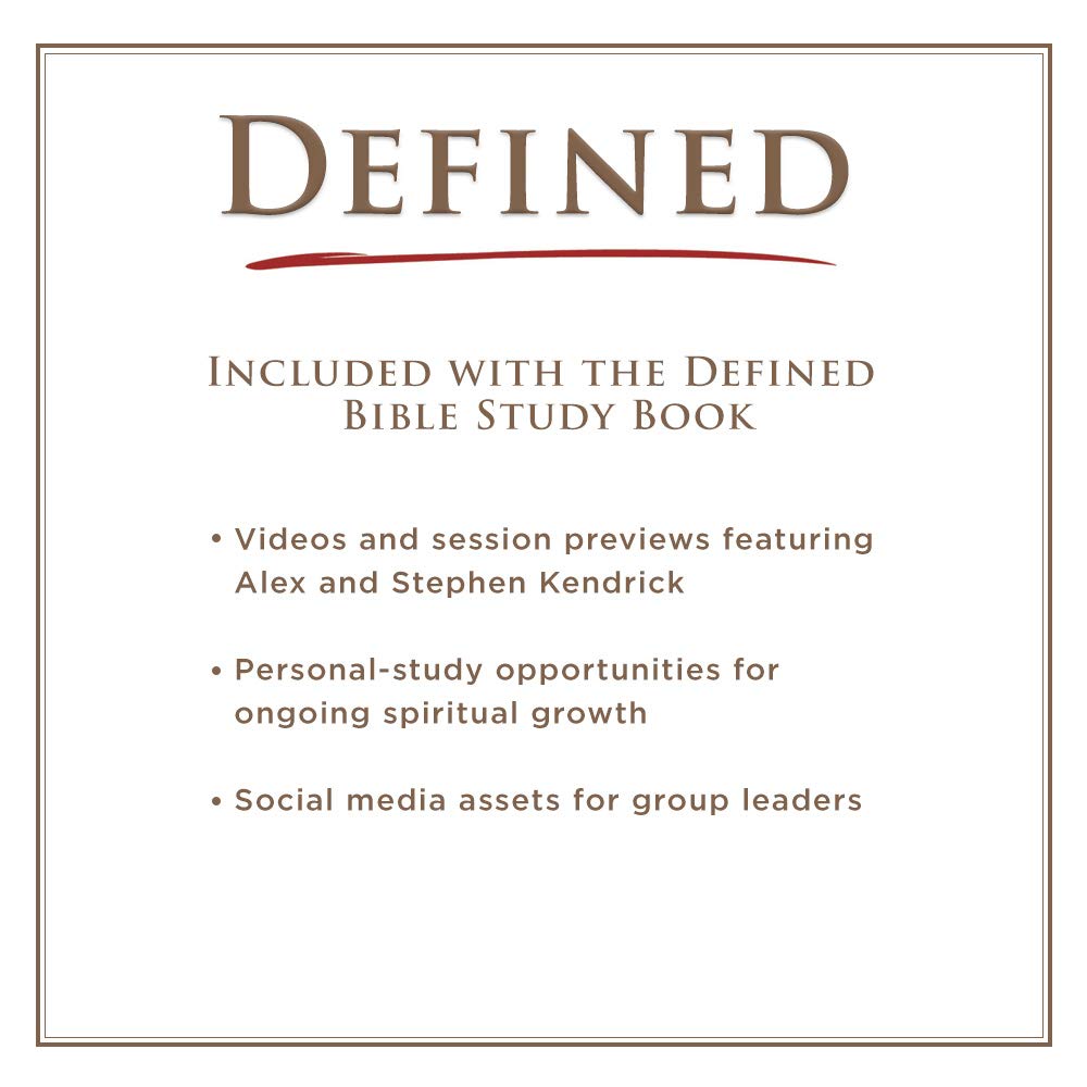 Defined - Bible Study Book: Discover How God Identifies You - Perfect for Personal Devotion, Small Groups & Church Studies
