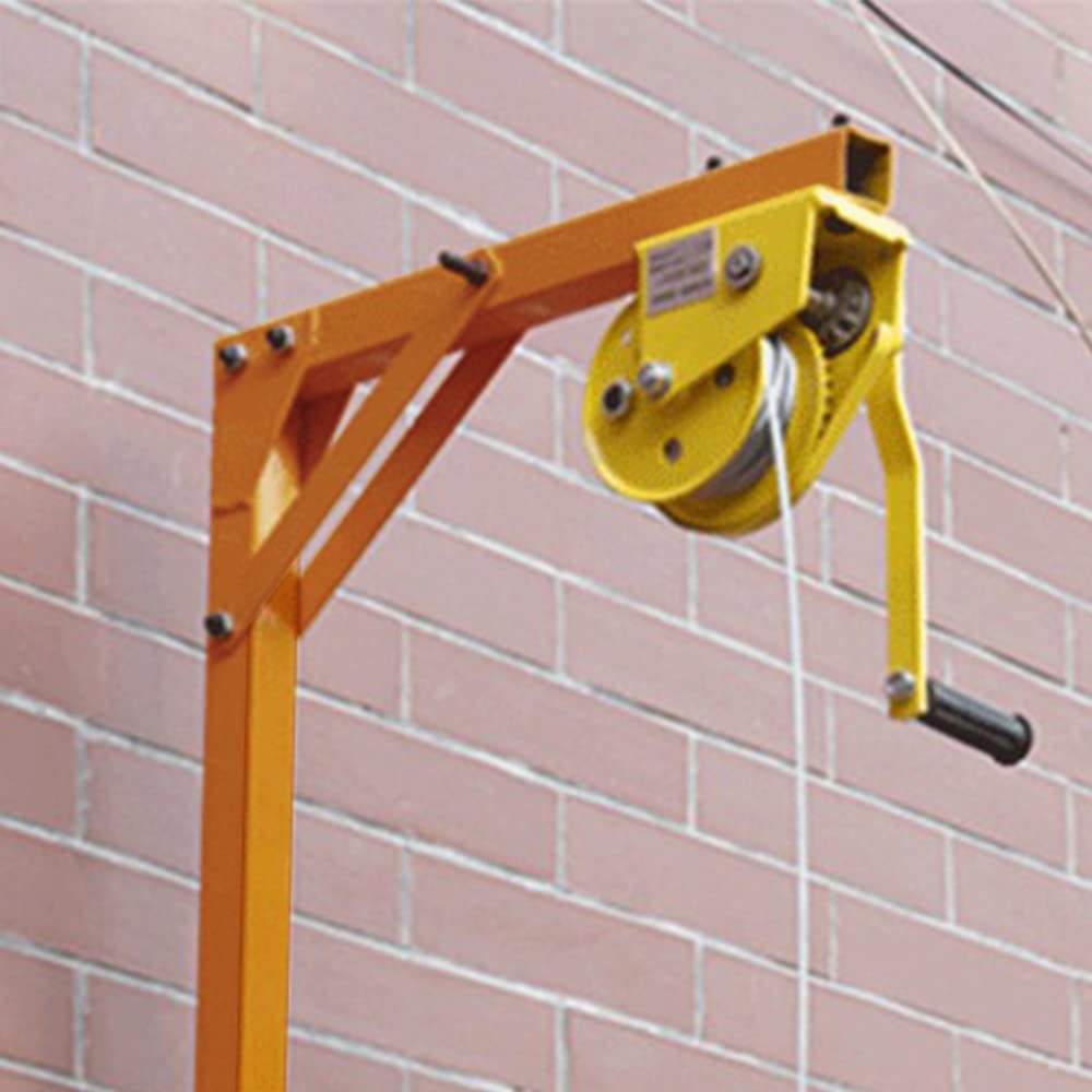 DNYSYSJ Air Conditioner Outdoor Unit Lifting Tool - Heavy Duty AC Bracket Crane with 10m Rope for Safe Installation | Perfect for HVAC Technicians & DIY Home Improvement Projects