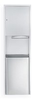 Bradley 234 Recessed Paper Towel Dispenser with Built-in Waste Receptacle - 12 Gallon Capacity | Ideal for Commercial Restrooms, Office Kitchens & Public Washrooms