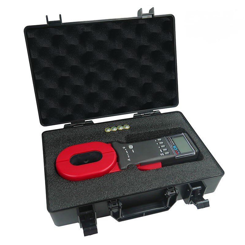 ETCR2000A+ Clamp Type Earth Resistance Tester - Non-Contact Surface Resistance Meter for Electrical Safety Testing (ETCR2000+/ETCR2000C+ Models Available) - Perfect for Industrial Maintenance, Grounding System Checks & Power Line Inspections