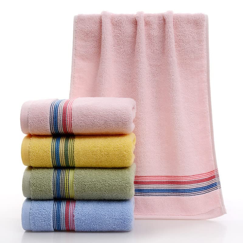 FMURY Premium Cotton Absorbent Face Towels - Soft & Gentle for Skincare, Makeup Removal & Salon Use - 12 Pack (White) | Ideal for Daily Beauty Routine, Spa Treatments & Home Essentials