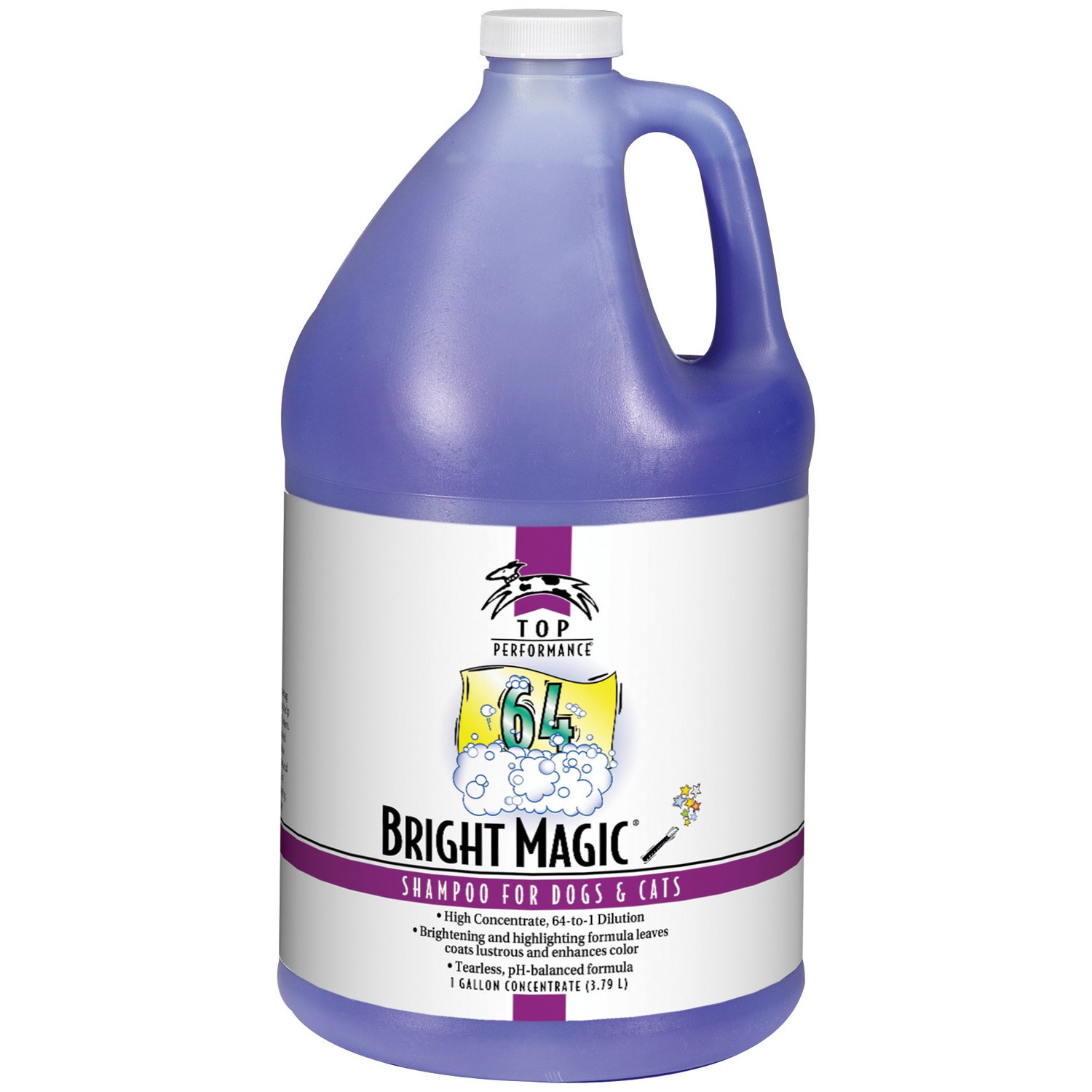 Top Performance TP 64 Shampoo Gal Bright Magic - Professional Hair Care for Shiny, Vibrant Color-Treated Hair | Perfect for Salons & At-Home Use