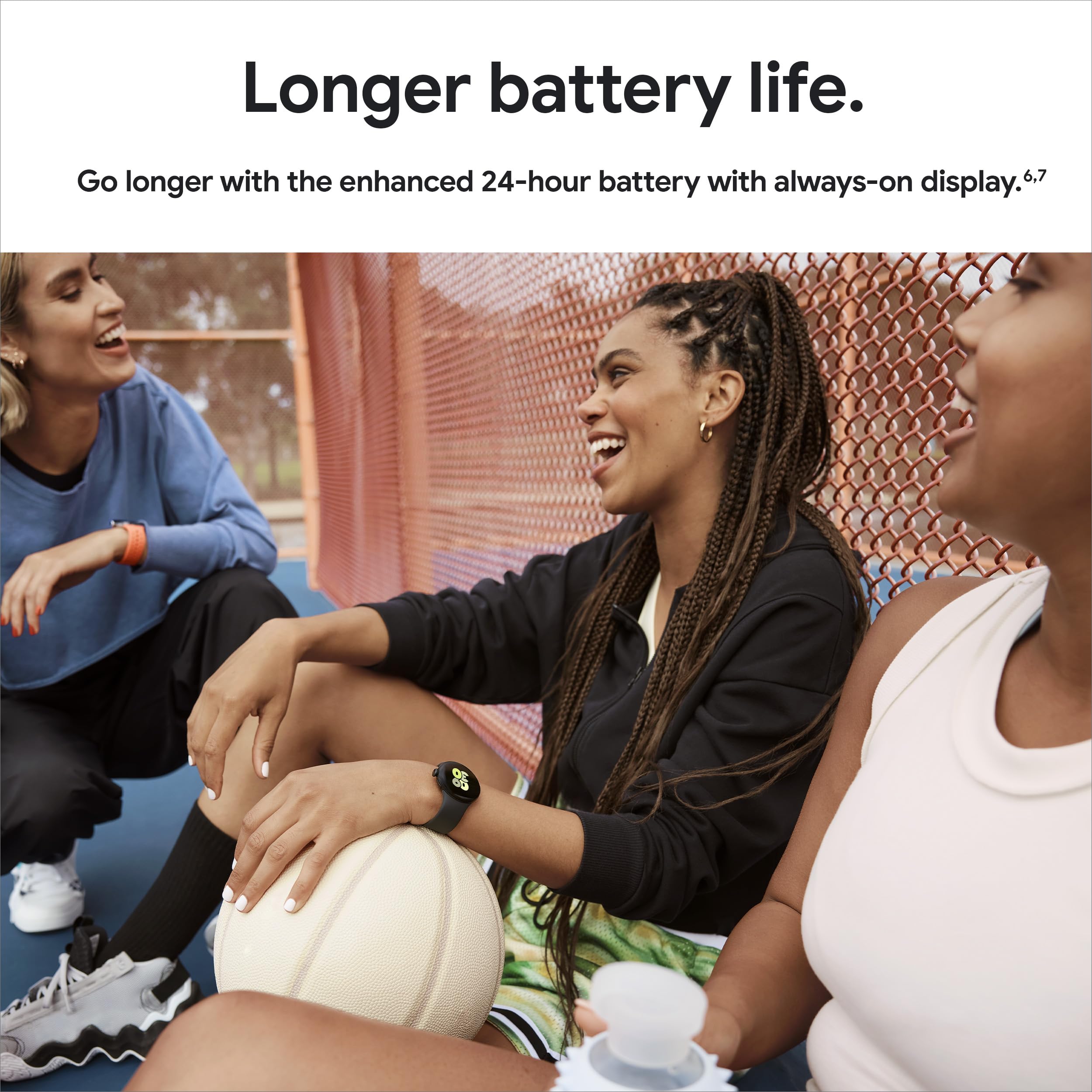 Google Pixel Watch 2 - Smartwatch with WiFi Connectivity in Black - Fitness Tracker, Heart Rate Monitor & Sleep Tracking for Android Users - Perfect for Workouts, Daily Wear & Travel