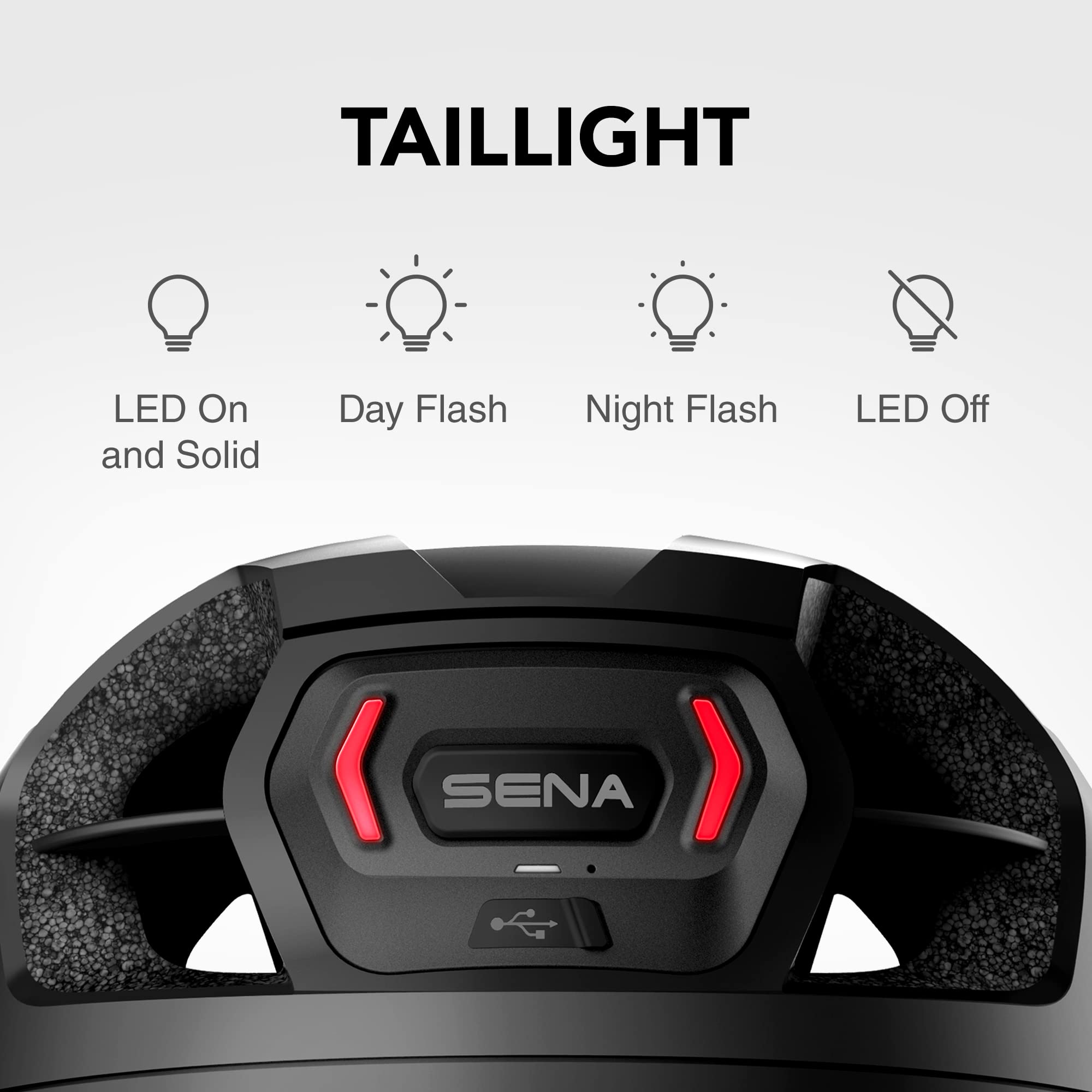 Sena M1 Evo Smart Bike Helmet with Bluetooth Intercom, Music Streaming, GPS Navigation & Hands-Free Calls - Perfect for Cycling, Commuting & Outdoor Adventures