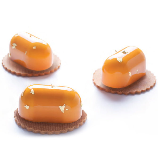 Antonio Bachour Pavoflex Silicone Mold - 15 Cavity Baking Mold for Cakes, Desserts & Chocolates | Flexible, Non-Stick & Heat Resistant | Perfect for Home Bakers & Professional Chefs