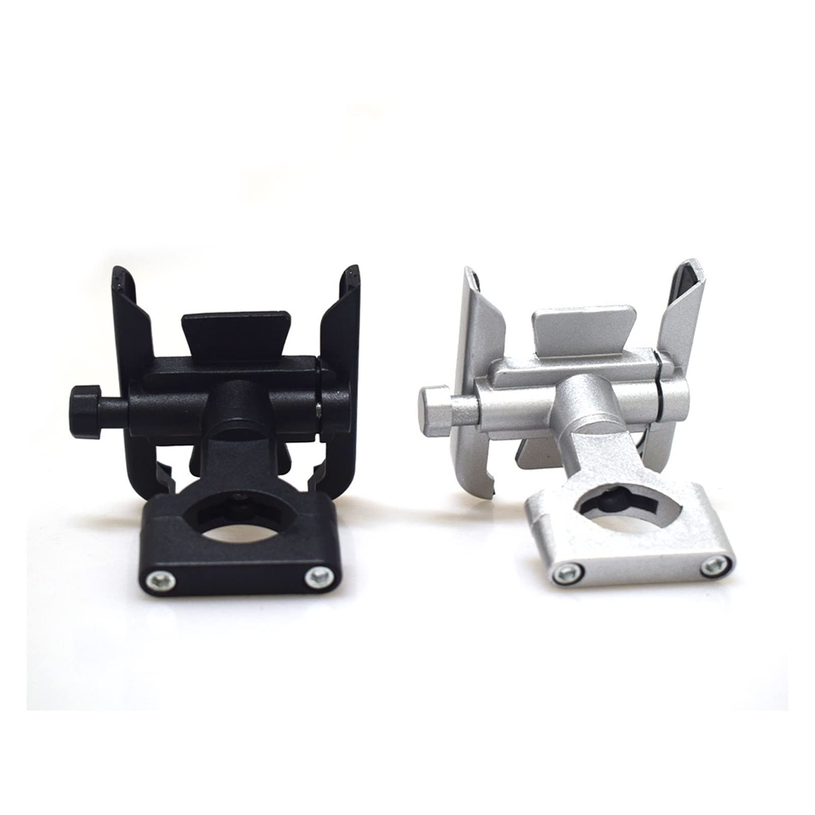 Black Motorcycle Phone Mount for BMW F800GS - Universal Handlebar GPS Phone Holder Bracket for Safe Riding & Navigation Accessories - Perfect for Adventure Biking & Road Trips