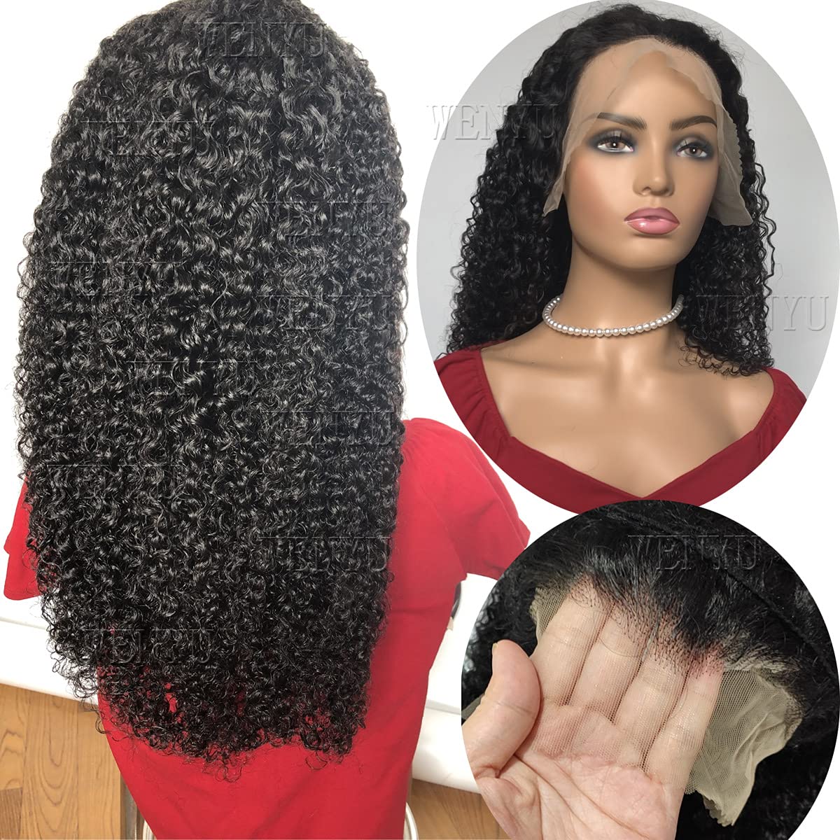 13x6 Straight Lace Front Human Hair Wigs for Women - Pre Plucked Glueless Lace Frontal Wig | Natural Look for Daily Wear, Parties & Special Occasions